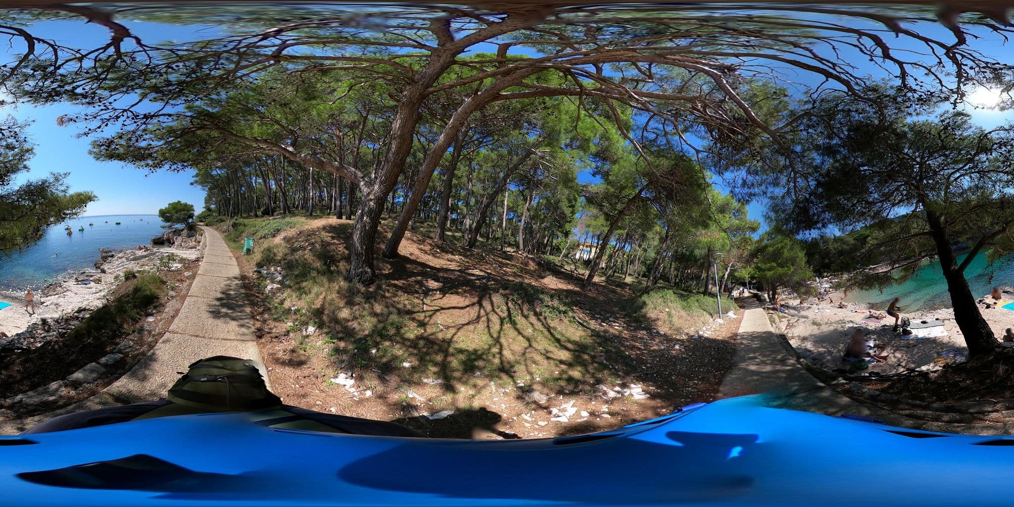 Street view near Villa Favorita, Mali Lošinj — © isvedic (CC BY-SA · Mapillary)