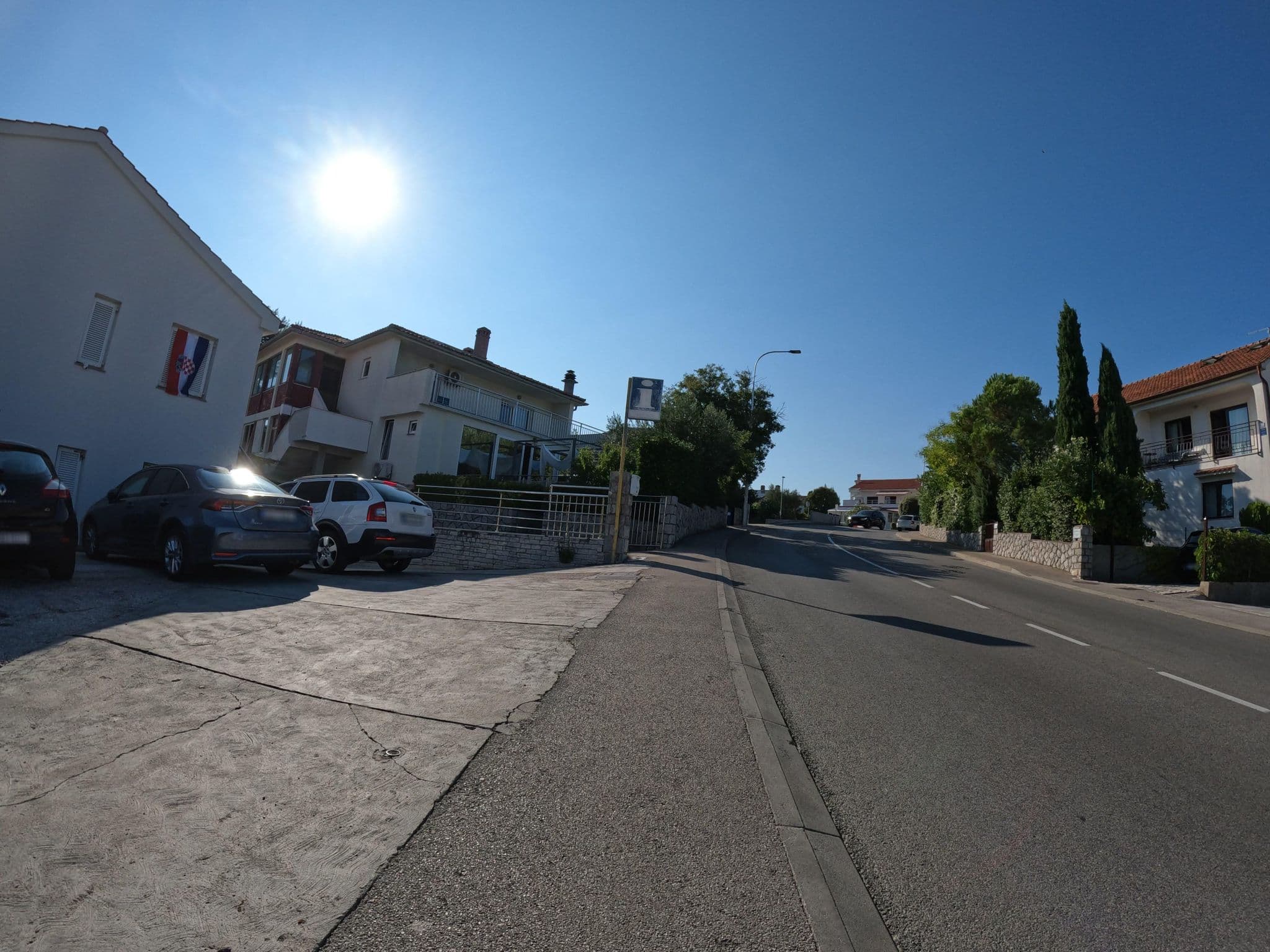 Street view near Apartments Dorotea, Krk — © erias (CC BY-SA · Mapillary)