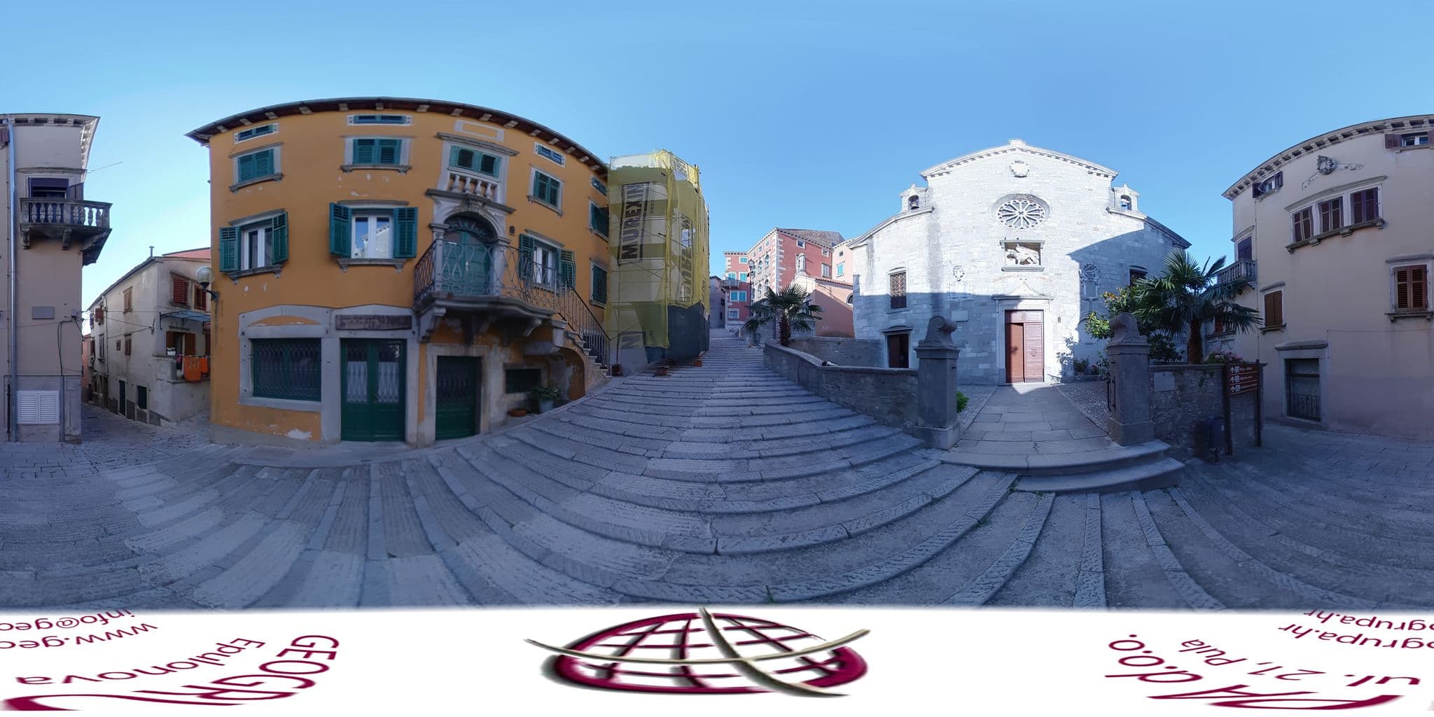 Street view near Bed&Breakfast Kvarner, Labin — © geogrupa (CC BY-SA · Mapillary)