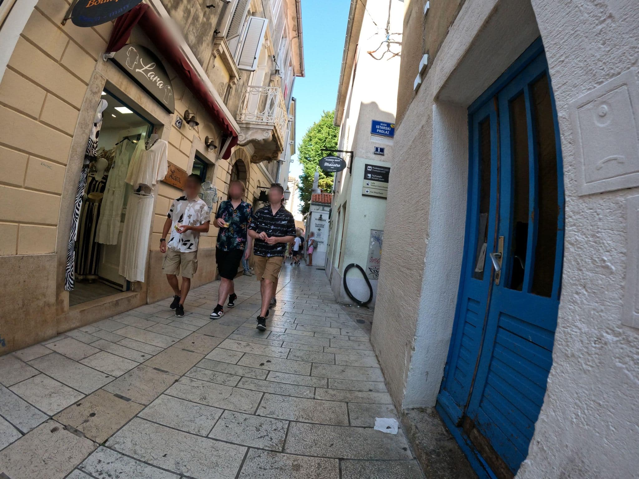 Street view near Katy's Place, Krk — © erias (CC BY-SA · Mapillary)