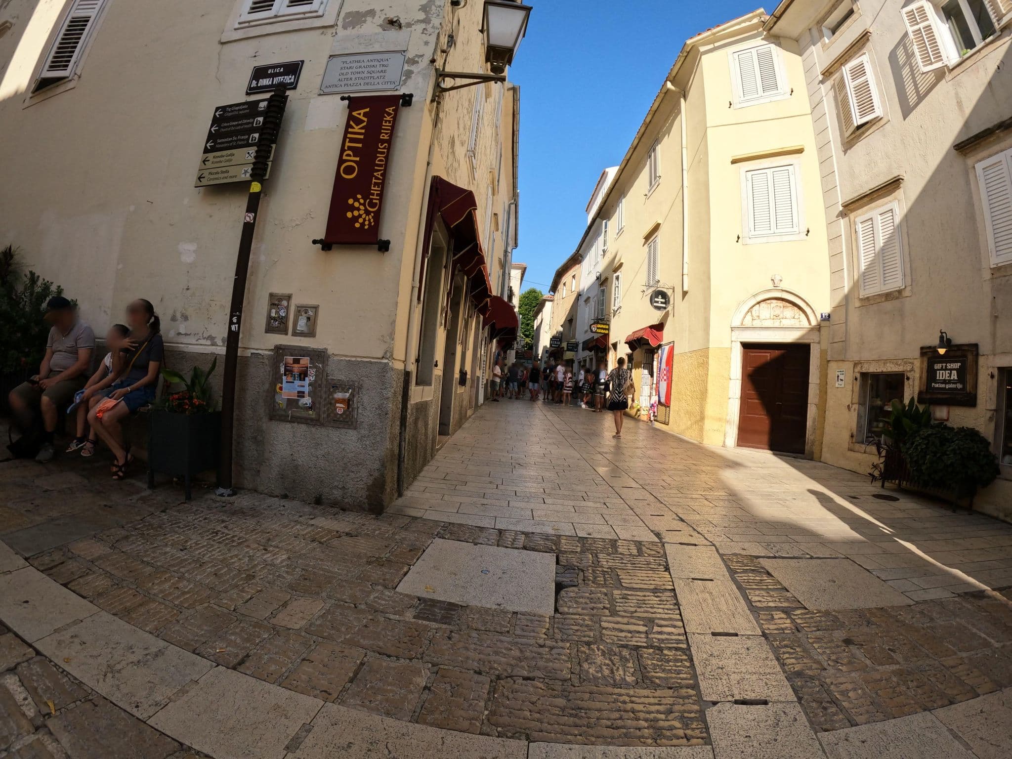 Street view near Apartments Getruda, Krk — © erias (CC BY-SA · Mapillary)