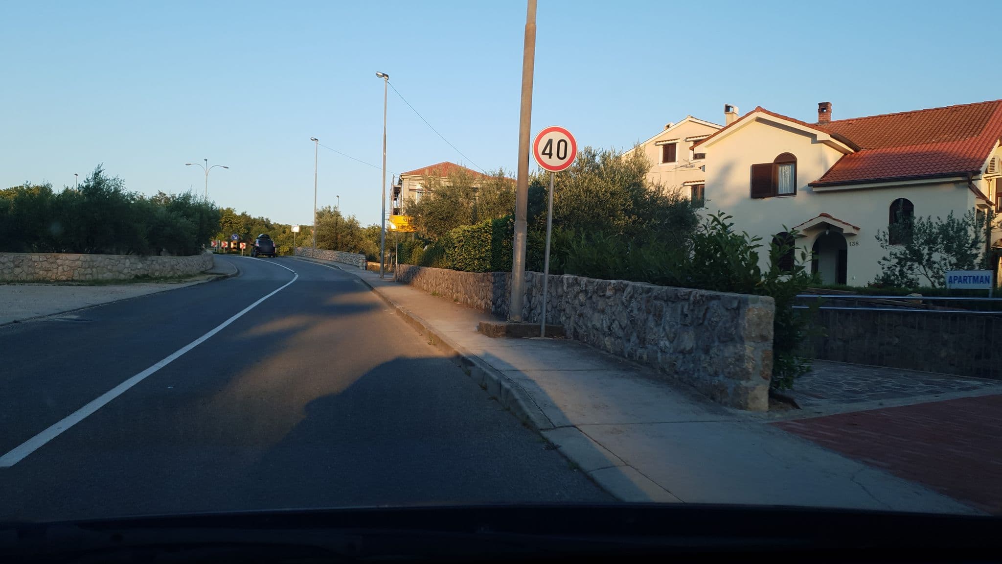 Street view near Apartment and Room Mila, Njivice — © b166er (CC BY-SA · Mapillary)