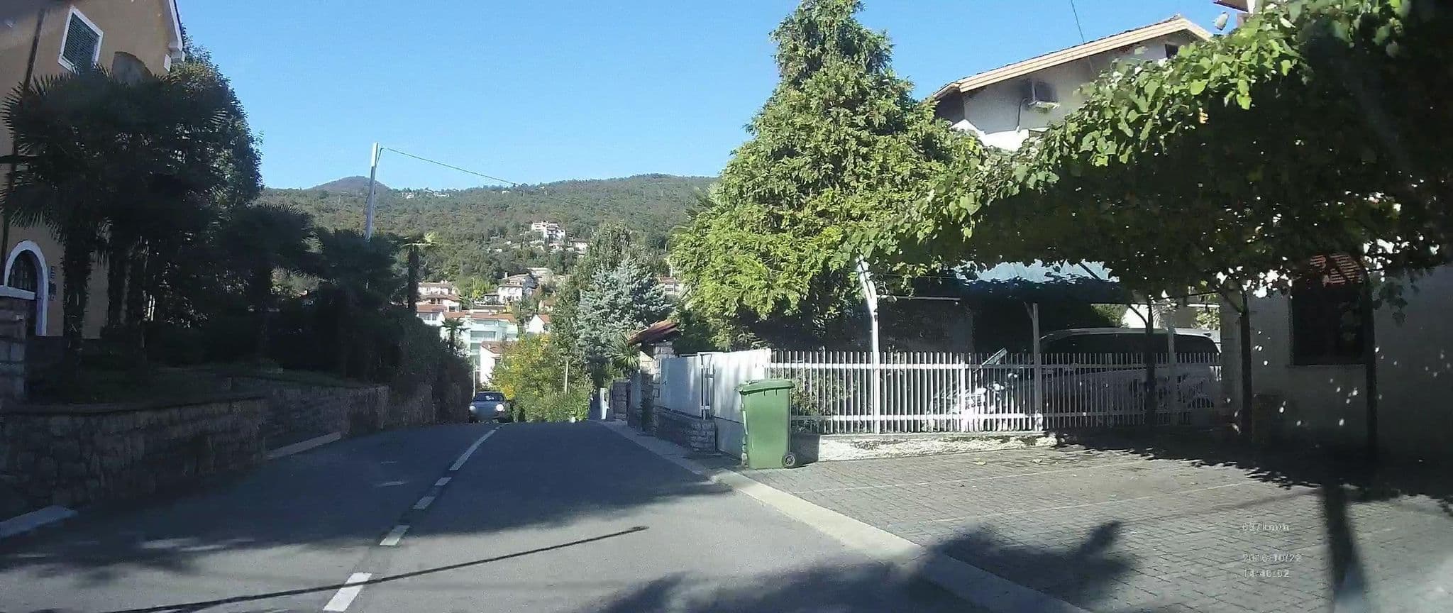 Street view near Apartment Rosa, Lovran — © idelac (CC BY-SA · Mapillary)