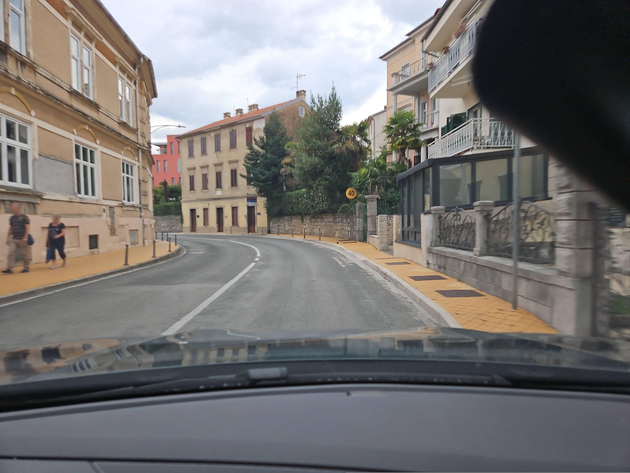 Street view near Apartments by the sea Opatija - 7848, Opatija — © toho (CC BY-SA · Mapillary)