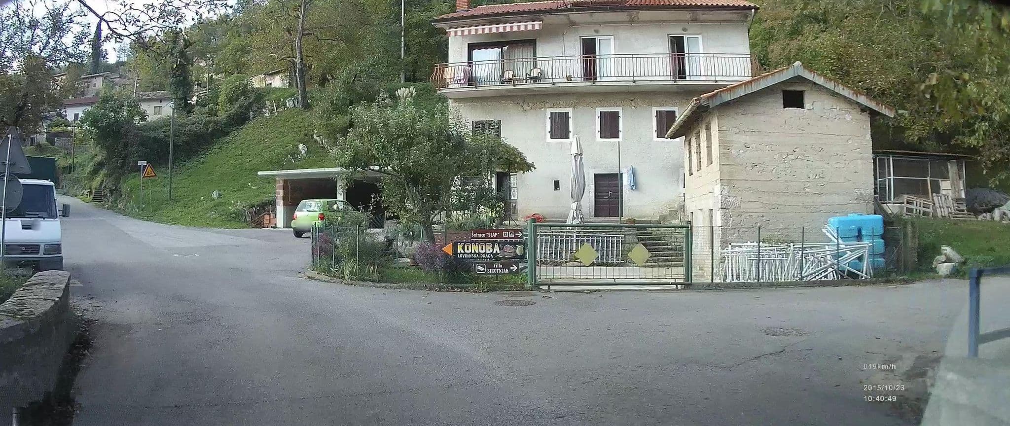 Street view near Hotel Villa Stanger, Lovran — © idelac (CC BY-SA · Mapillary)