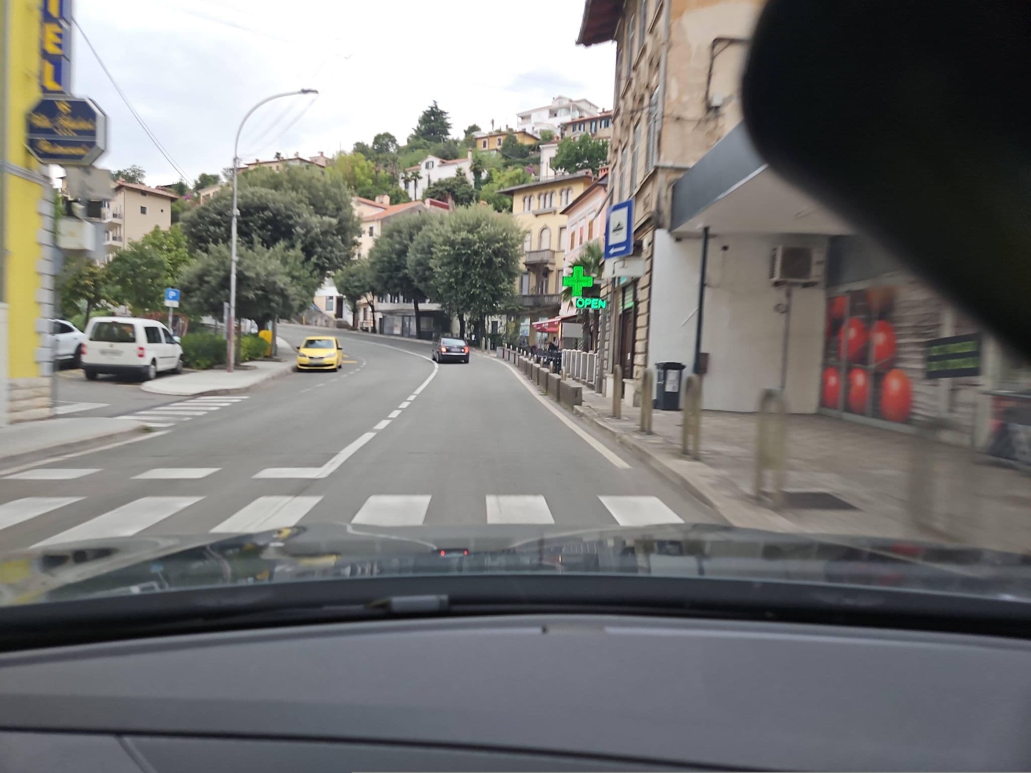 Street view near Zlatko Apartments, Lovran — © toho (CC BY-SA · Mapillary)