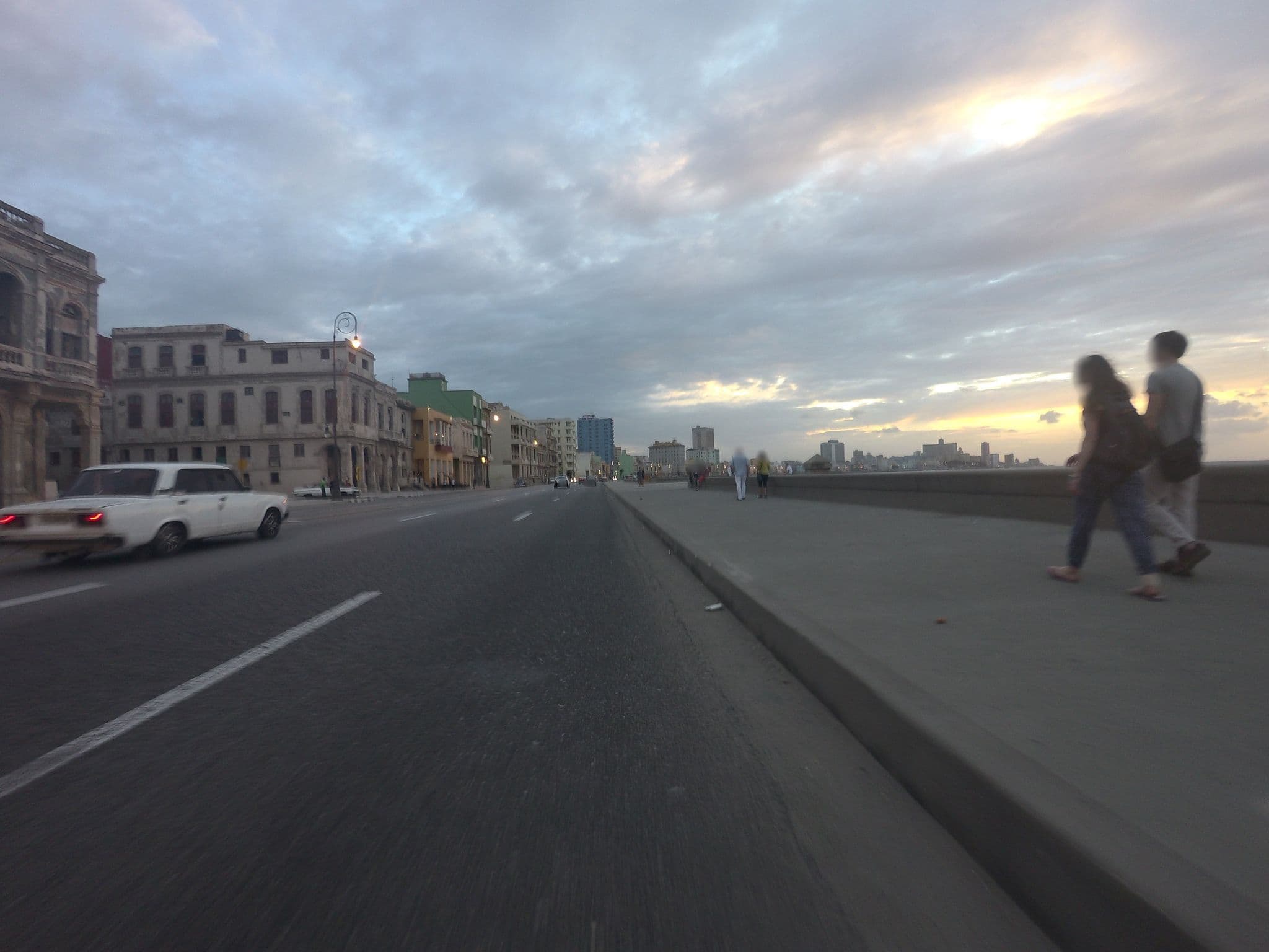 Street view near Casa Malecón Habana, Centro Habana