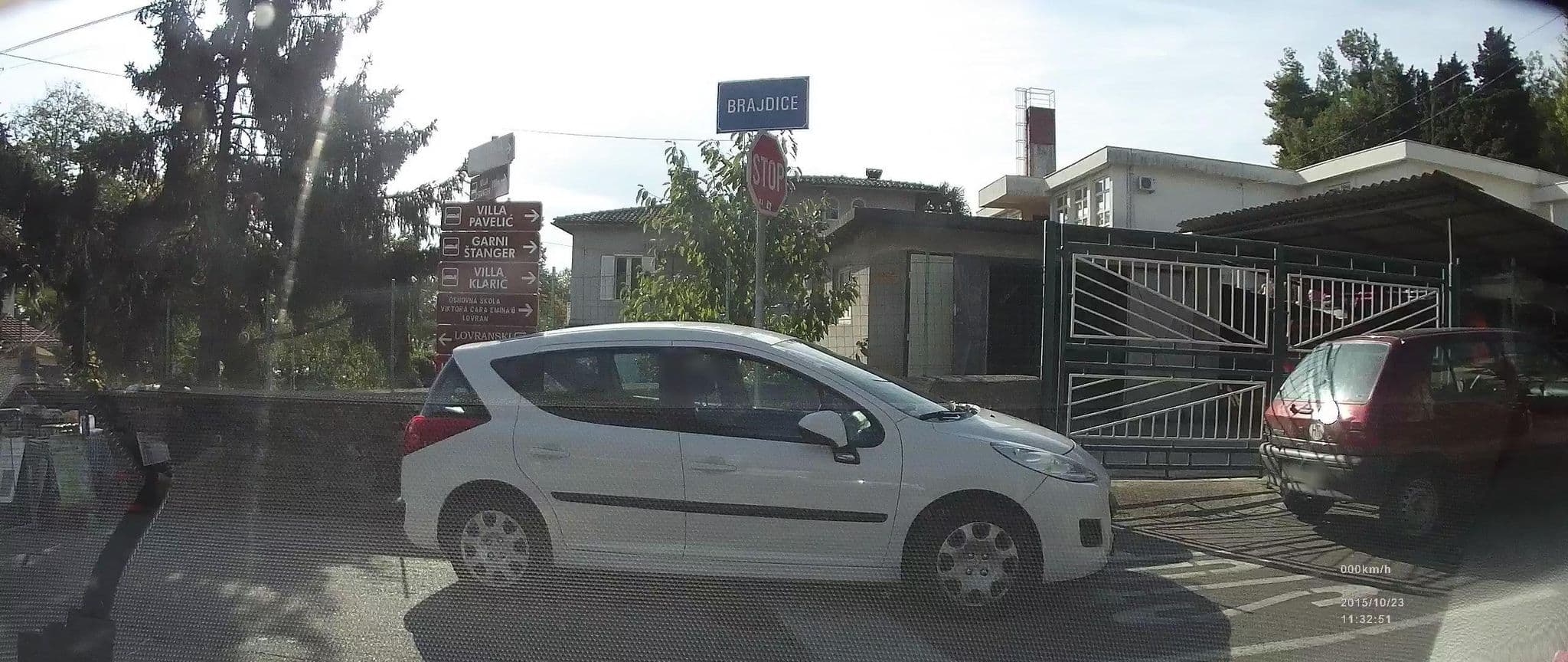 Street view near Villa Mia Medveja, Lovran — © idelac (CC BY-SA · Mapillary)