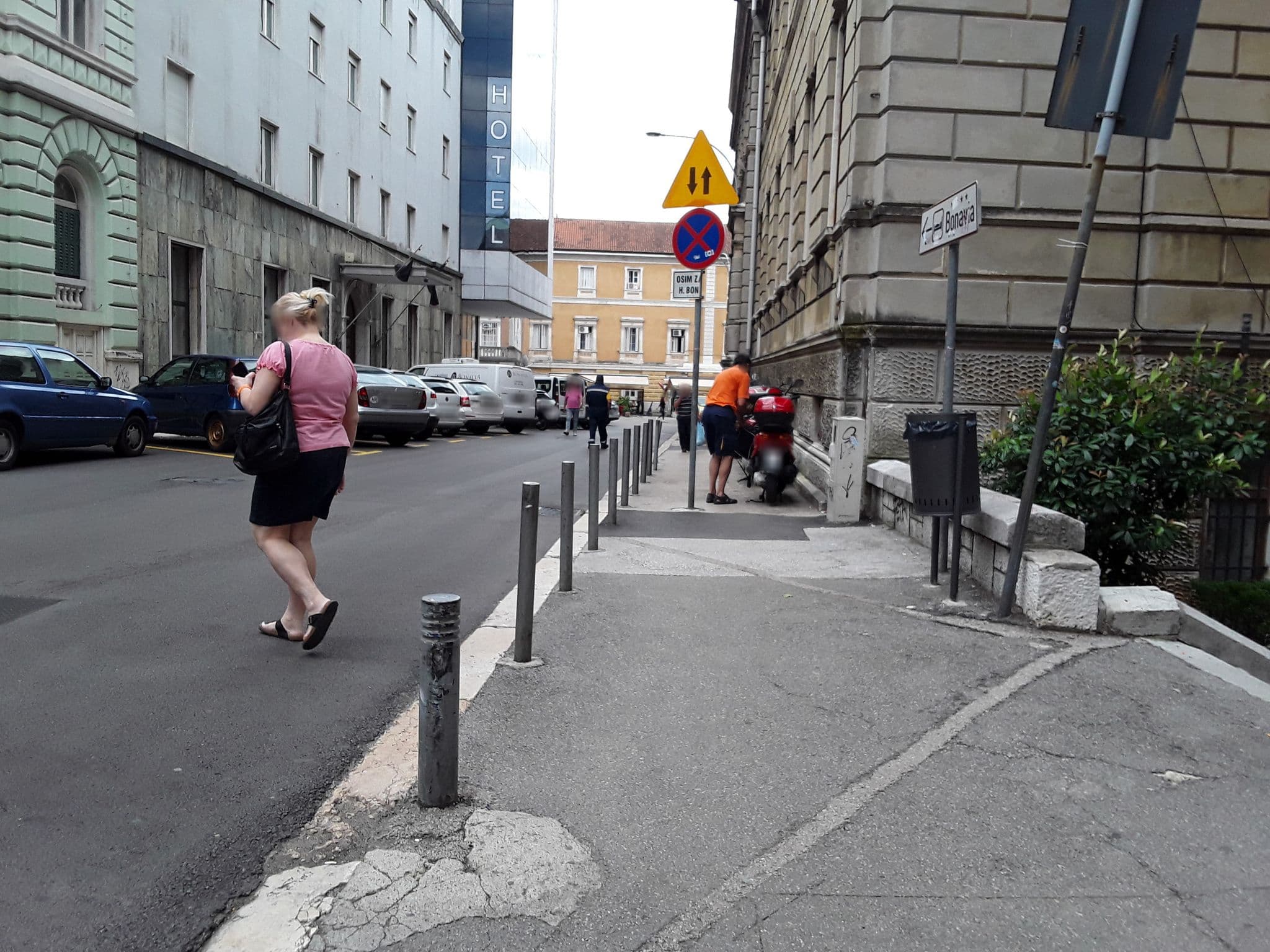 Street view near Cozy Apartment in Center of Rijeka, Rijeka — © federica13 (CC BY-SA · Mapillary)