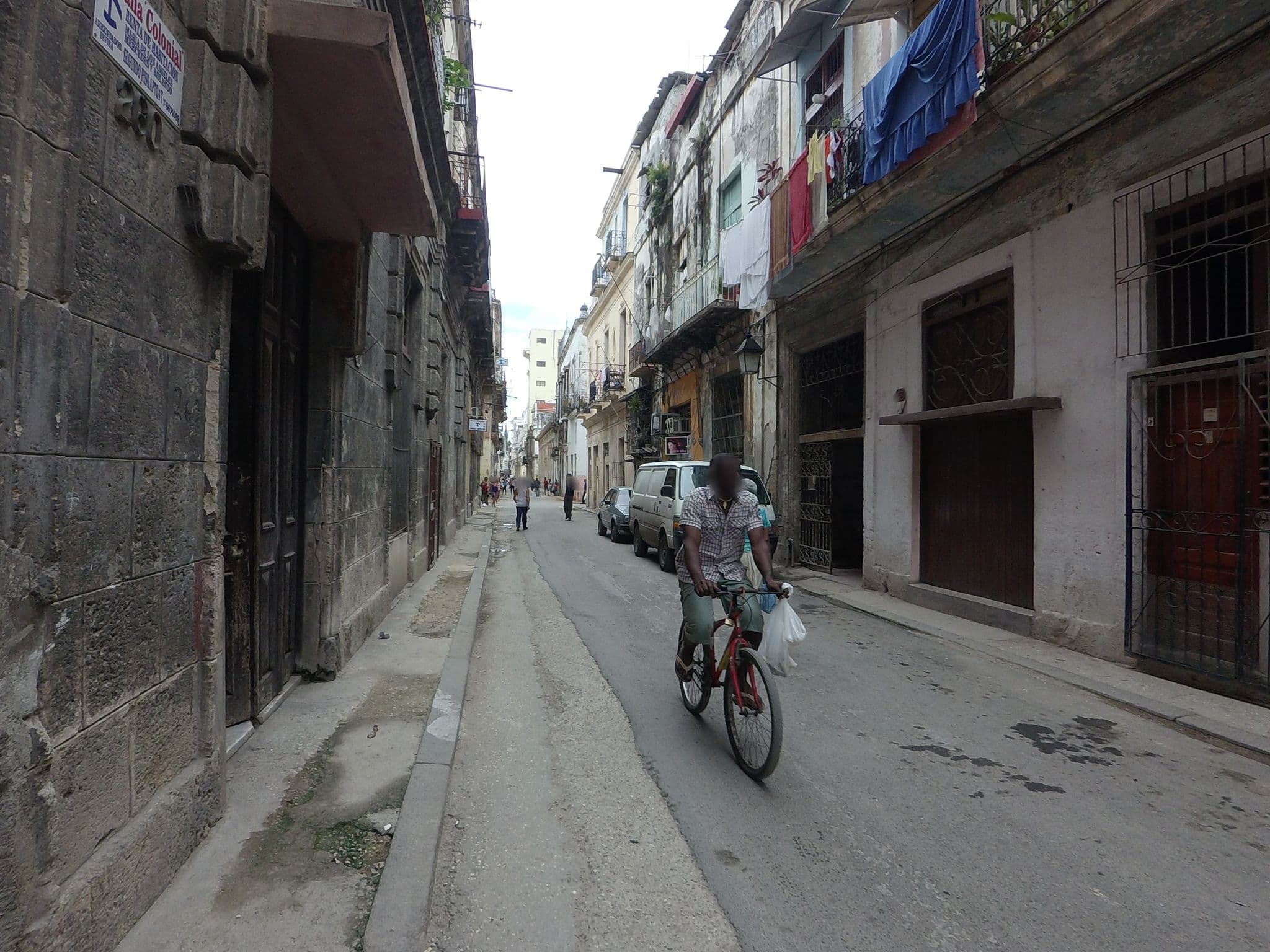 Street view near Casa Juana, La Habana Vieja — © elpbatista (CC BY-SA · Mapillary)