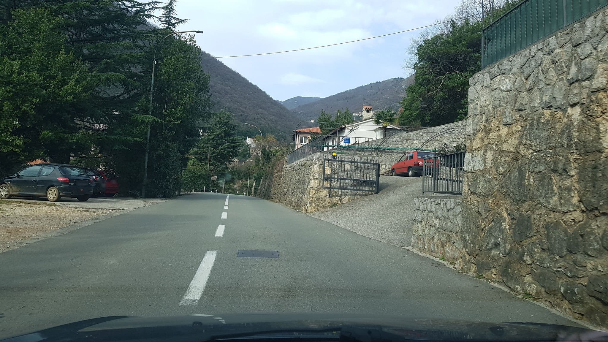 Street view near Milena guesthouse, Lovran — © igorzo (CC BY-SA · Mapillary)