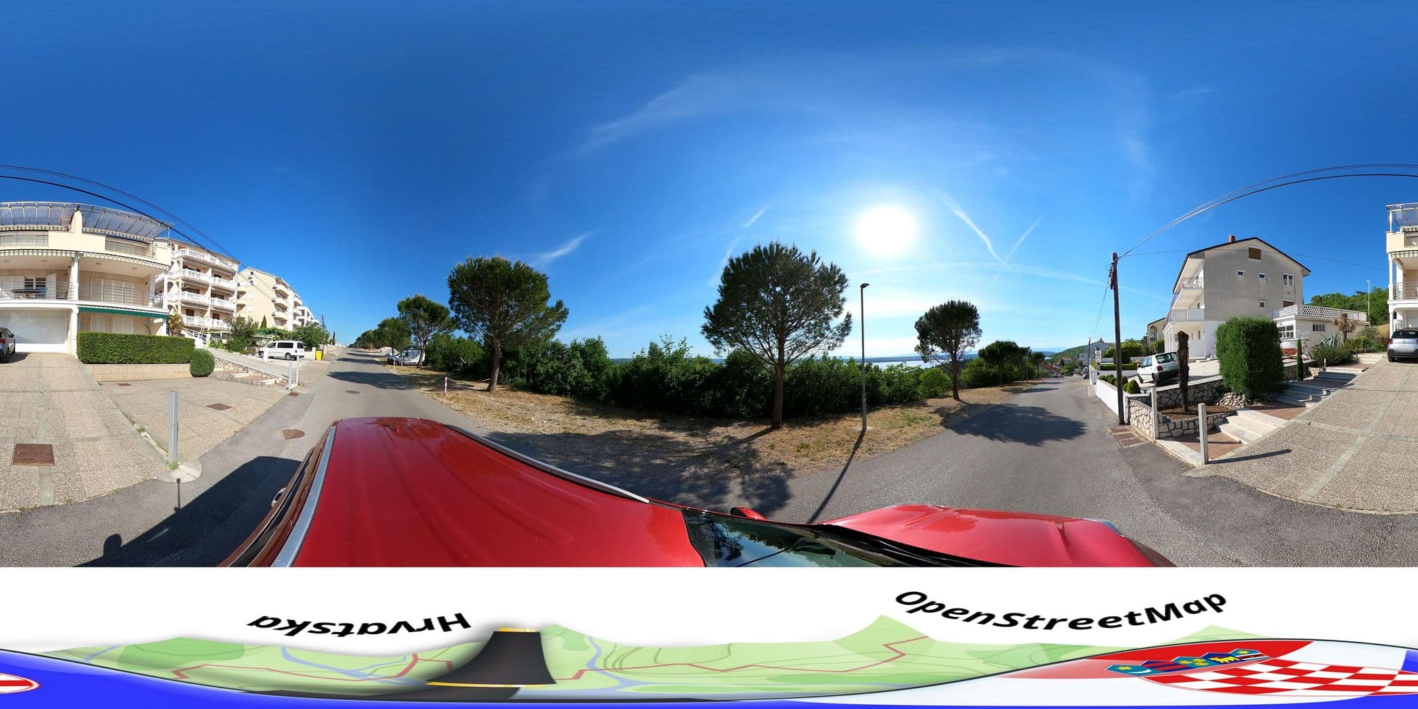 Street view near Apartments Rozarija 4224, Dramalj — © hbogner (CC BY-SA · Mapillary)