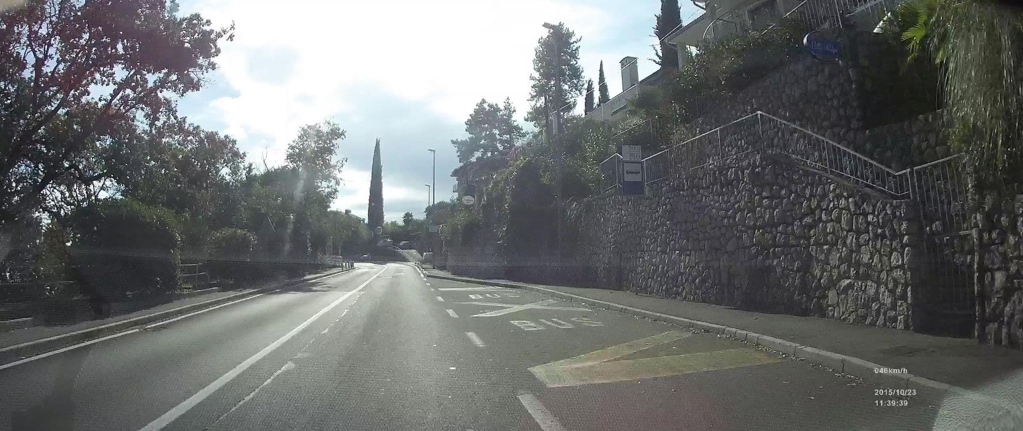 Street view near Apartment Medveja 3430c, Lovran — © idelac (CC BY-SA · Mapillary)