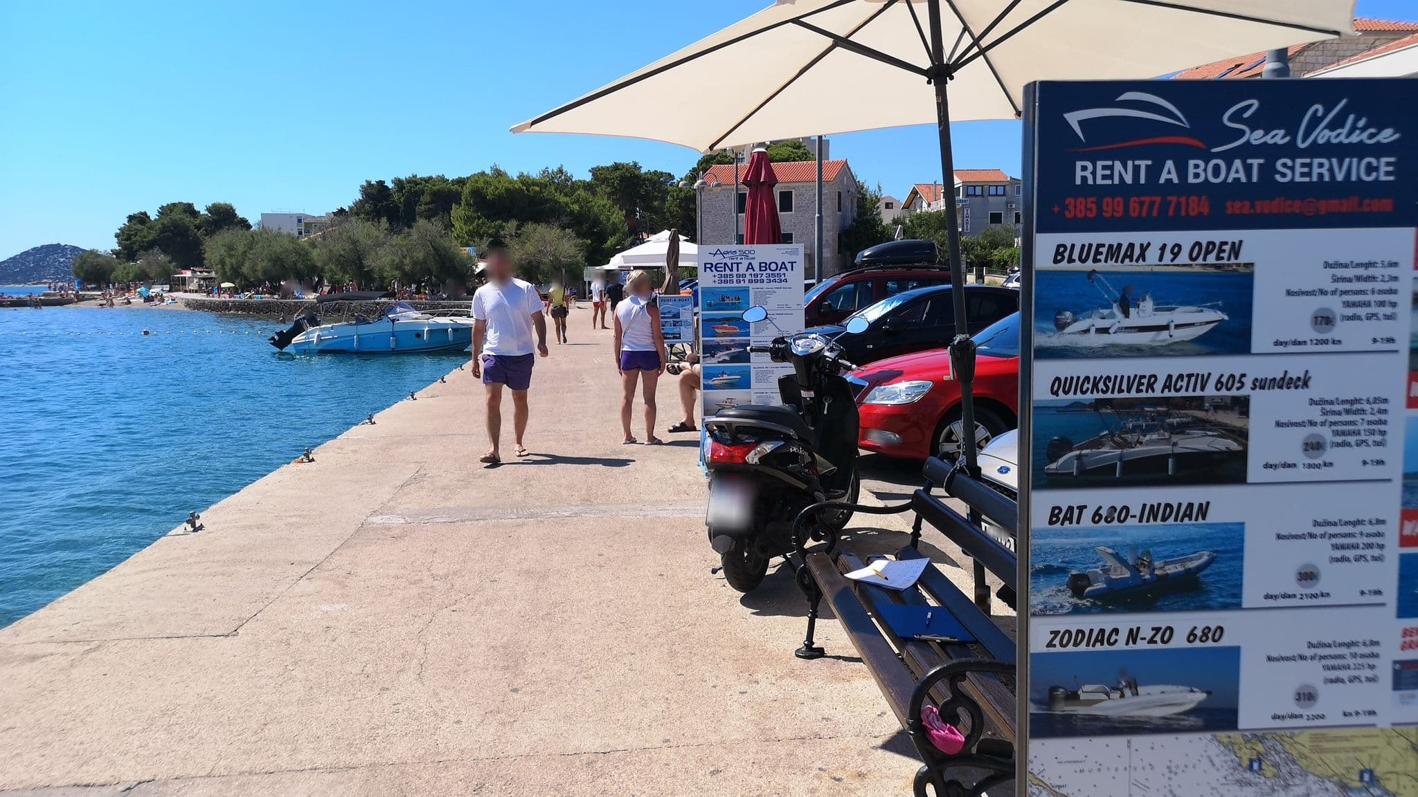 Street view near Apartments Tonka Centar, Vodice — © moon4 (CC BY-SA · Mapillary)