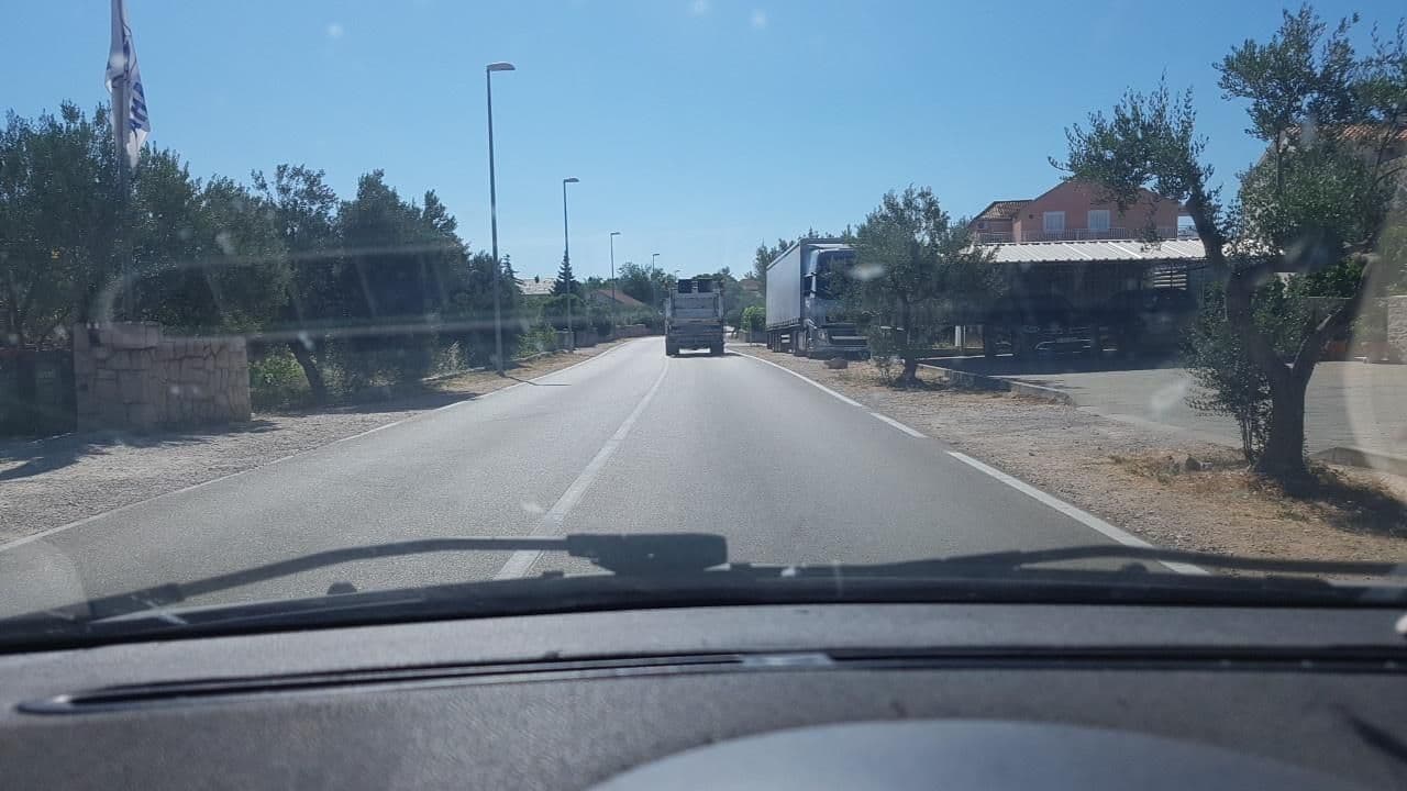 Street view near Villa Dijana, Vodice — © mik007 (CC BY-SA · Mapillary)