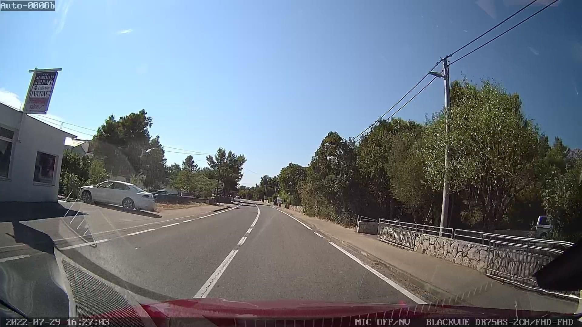 Street view near Apartments Lika, Posedarje — © rdnnk (CC BY-SA · Mapillary)