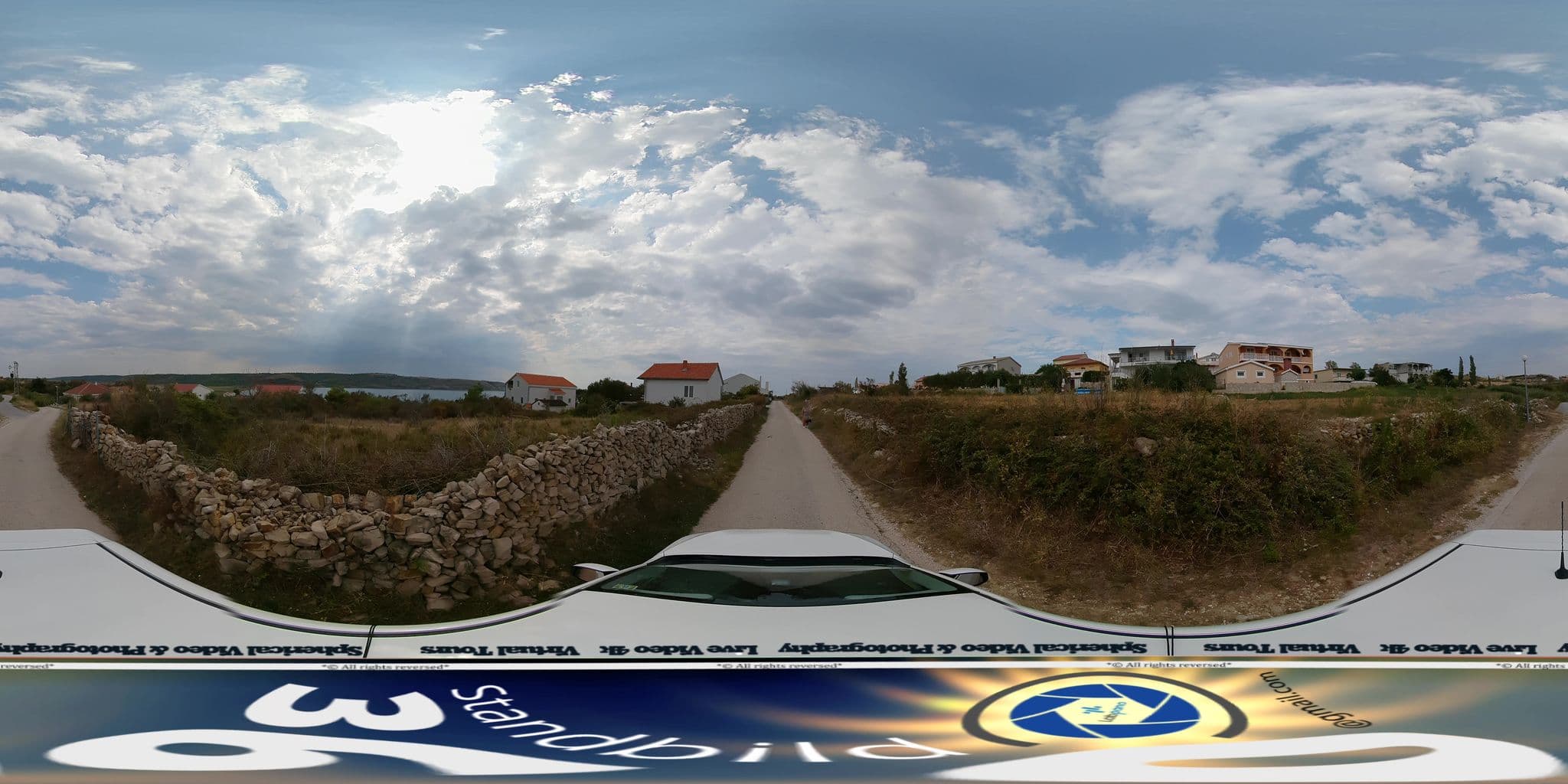 Street view near Apartments Marietta - sea view, Vrsi — © standbild360 (CC BY-SA · Mapillary)