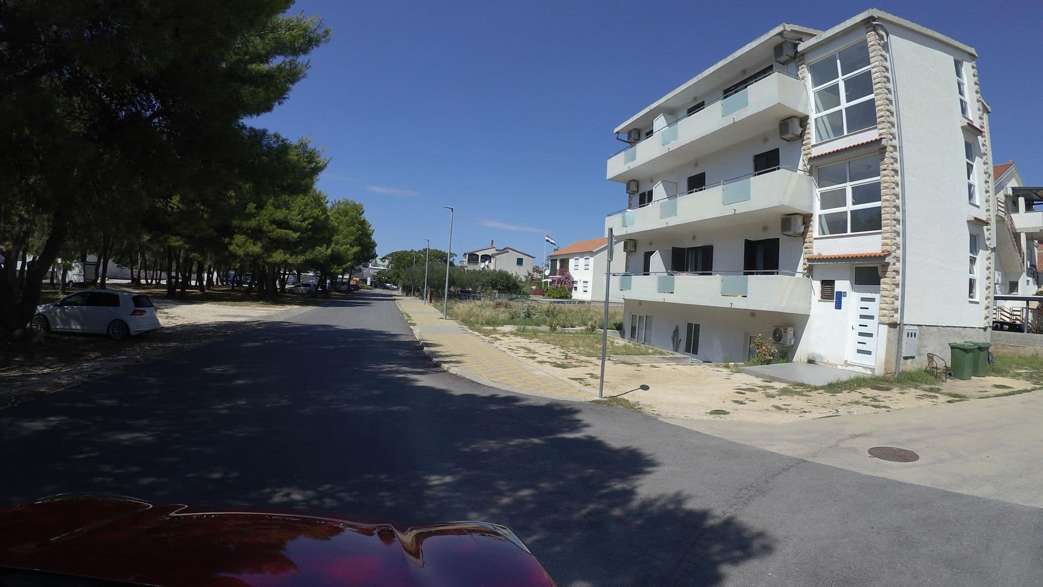 Street view near Apartmani Prtajin, Biograd na Moru — © hbogner (CC BY-SA · Mapillary)