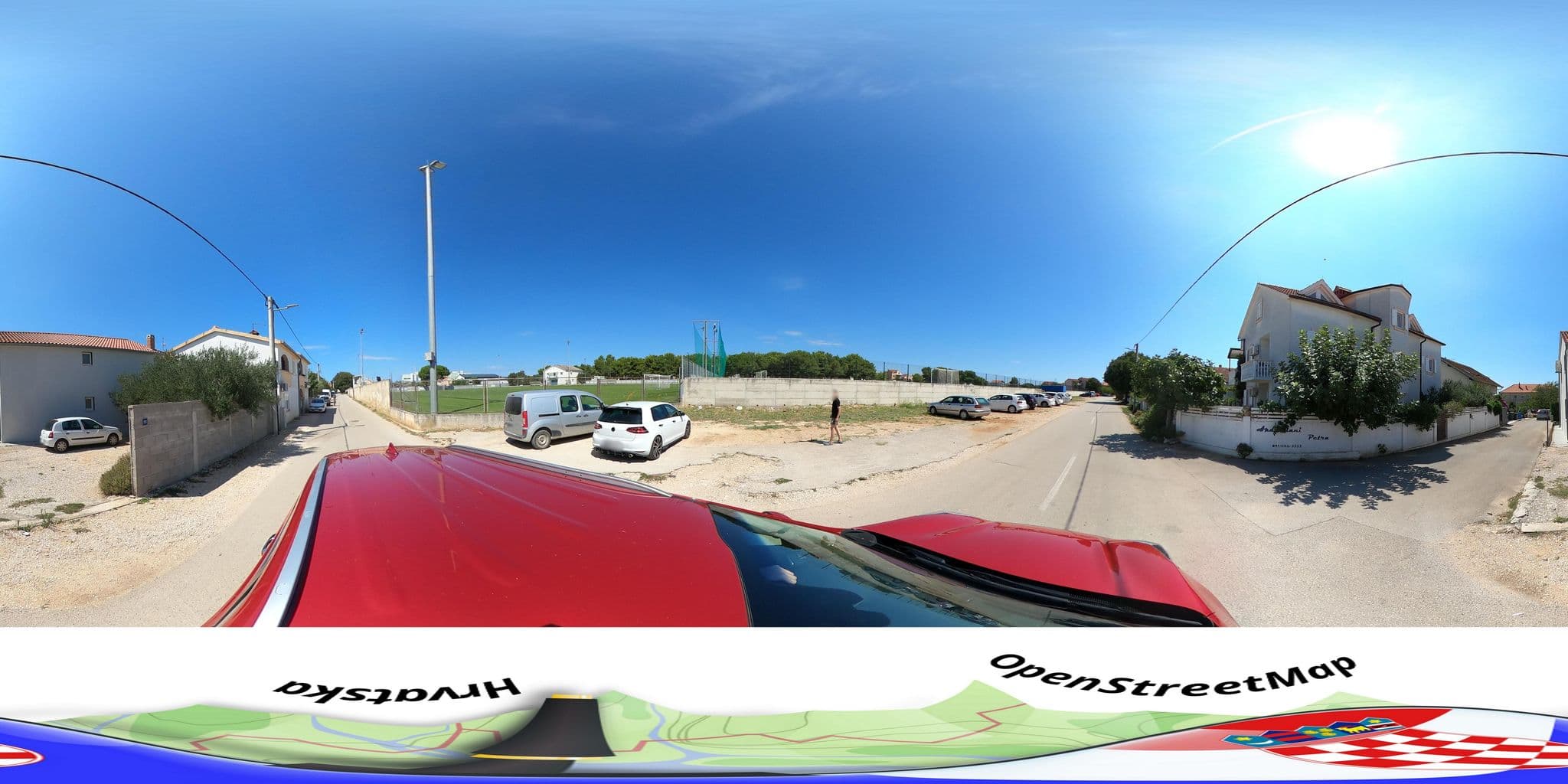 Street view near Apartments Petra, Biograd na Moru — © hbogner (CC BY-SA · Mapillary)