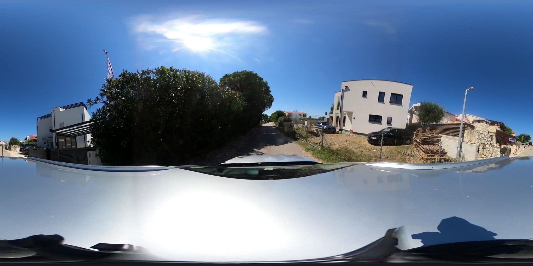 Street view near Villa Dalibor, Nin — © Hajdinjak_Ivan (CC BY-SA · Mapillary)
