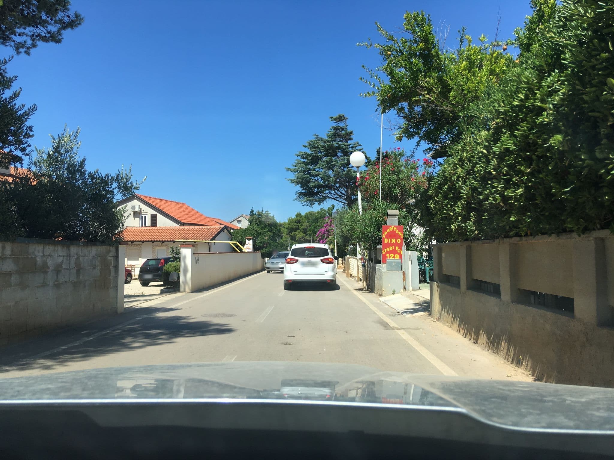 Street view near Apartments Tanja, Vir — © jerneja (CC BY-SA · Mapillary)