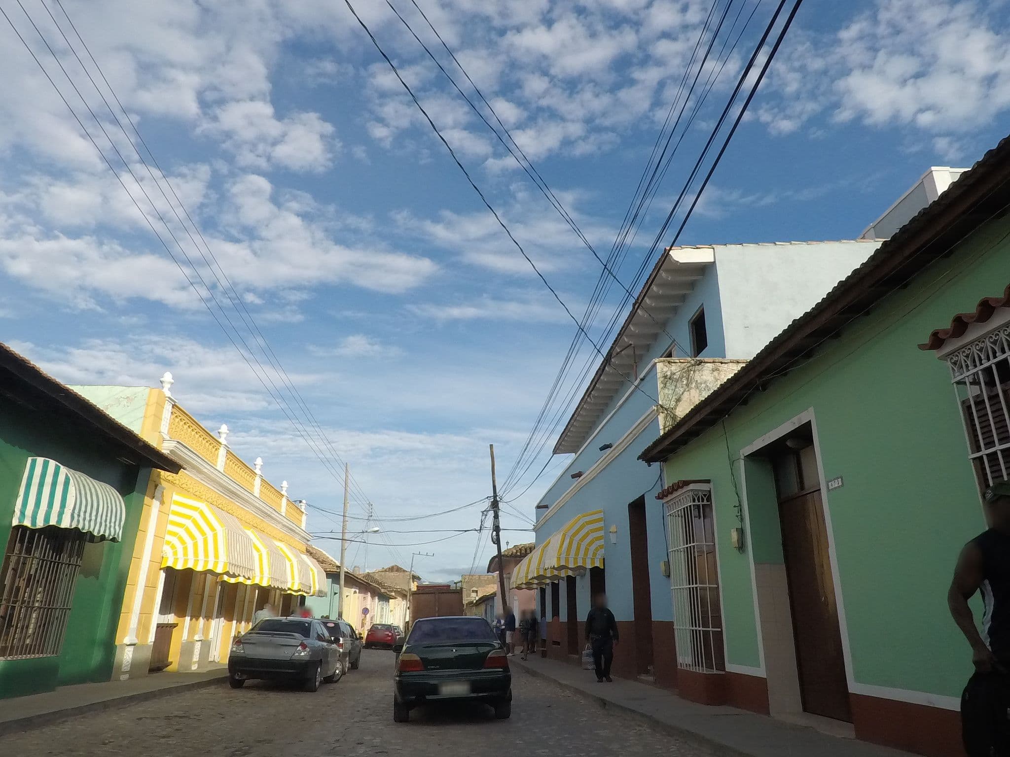 Street view near Hostal Mireya Medina, Trinidad