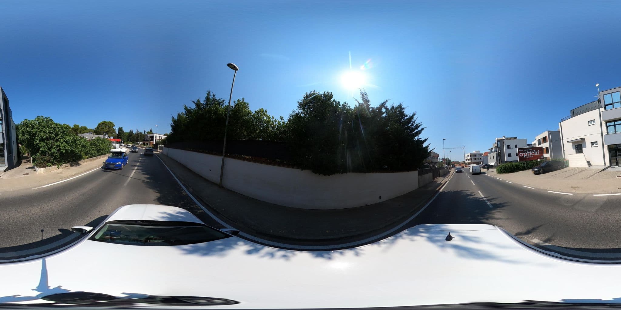 Street view near Apartments Marta, Zadar — © vst (CC BY-SA · Mapillary)