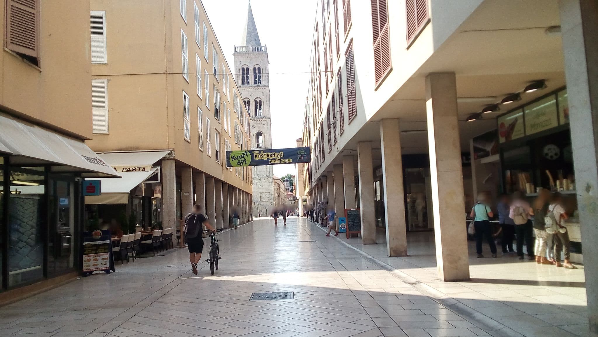 Street view near Retro Rooms, Zadar — © karthoo (CC BY-SA · Mapillary)