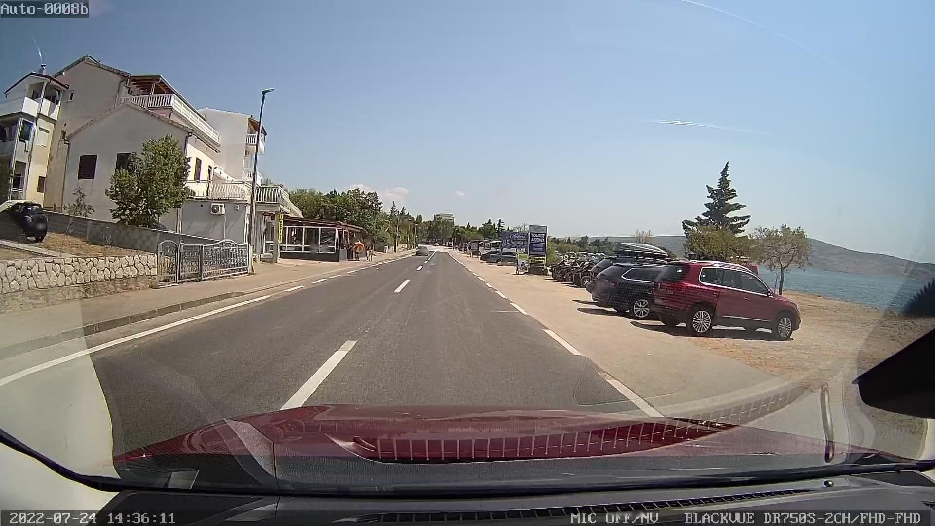 Street view near Villa Marijana-Direktno Na Moru, Posedarje — © rdnnk (CC BY-SA · Mapillary)