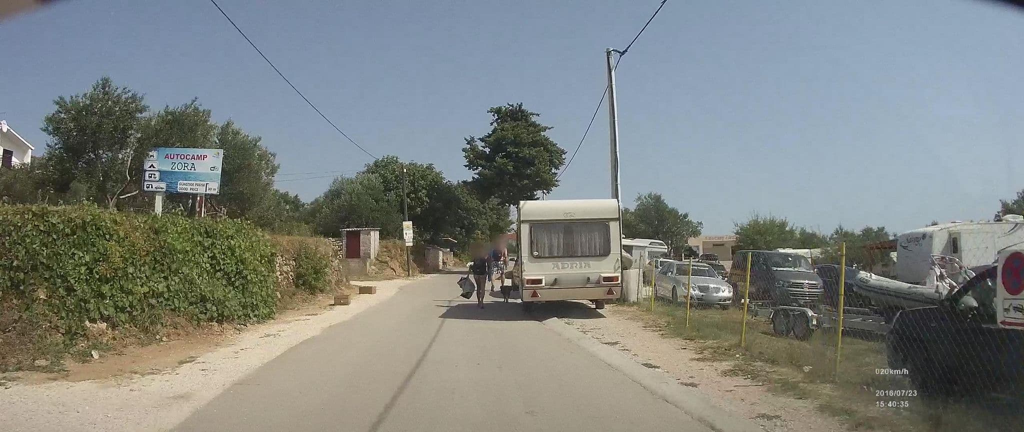 Street view near Holiday Park Lu-Ka, Pakoštane — © idelac (CC BY-SA · Mapillary)