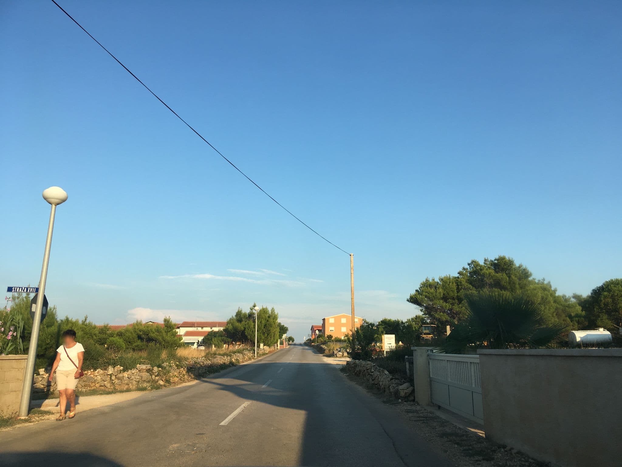 Street view near Apartments Komljen, Vir — © jerneja (CC BY-SA · Mapillary)