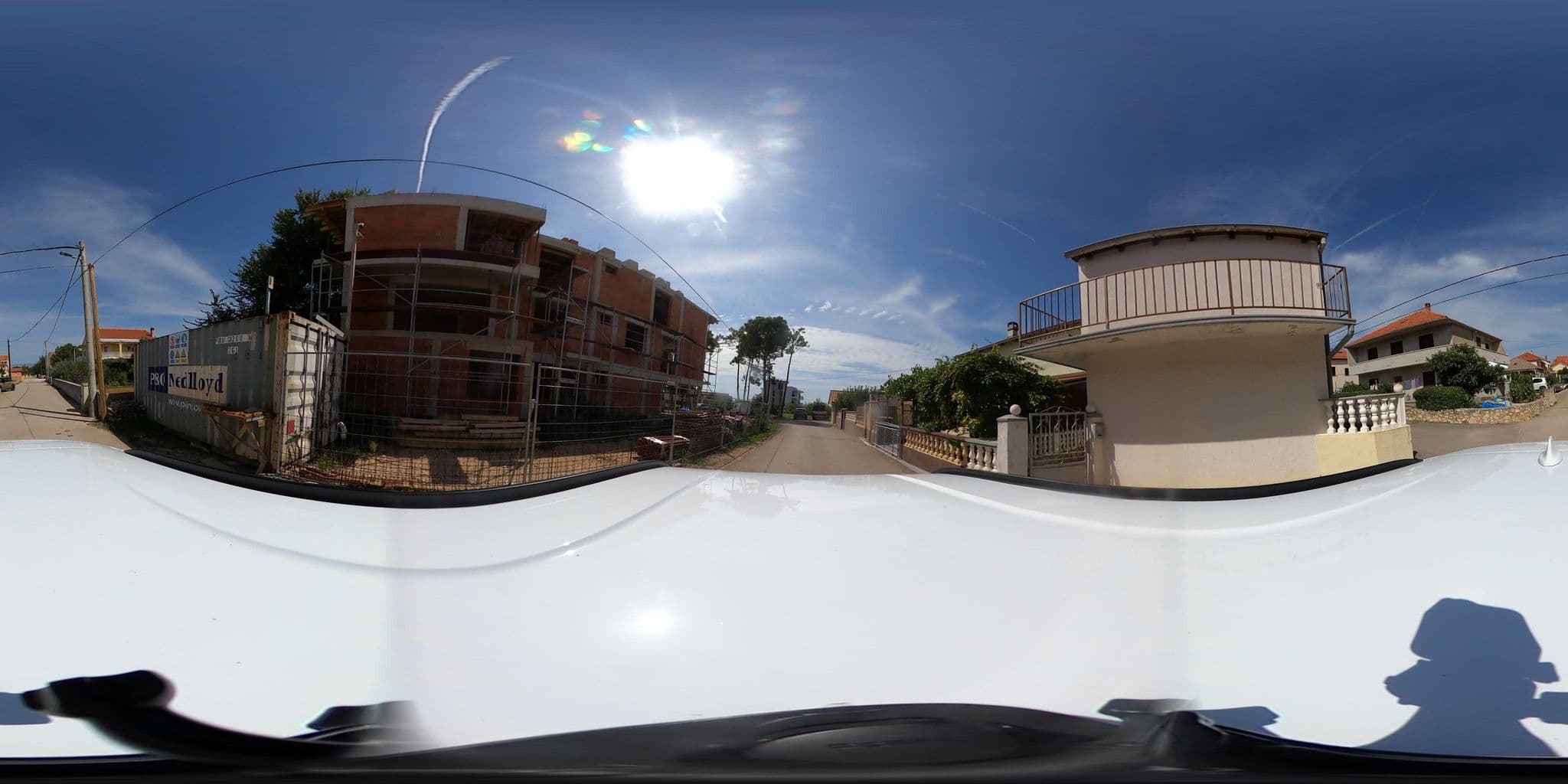 Street view near Apartments Vojka, Nin — © Tim1 (CC BY-SA · Mapillary)
