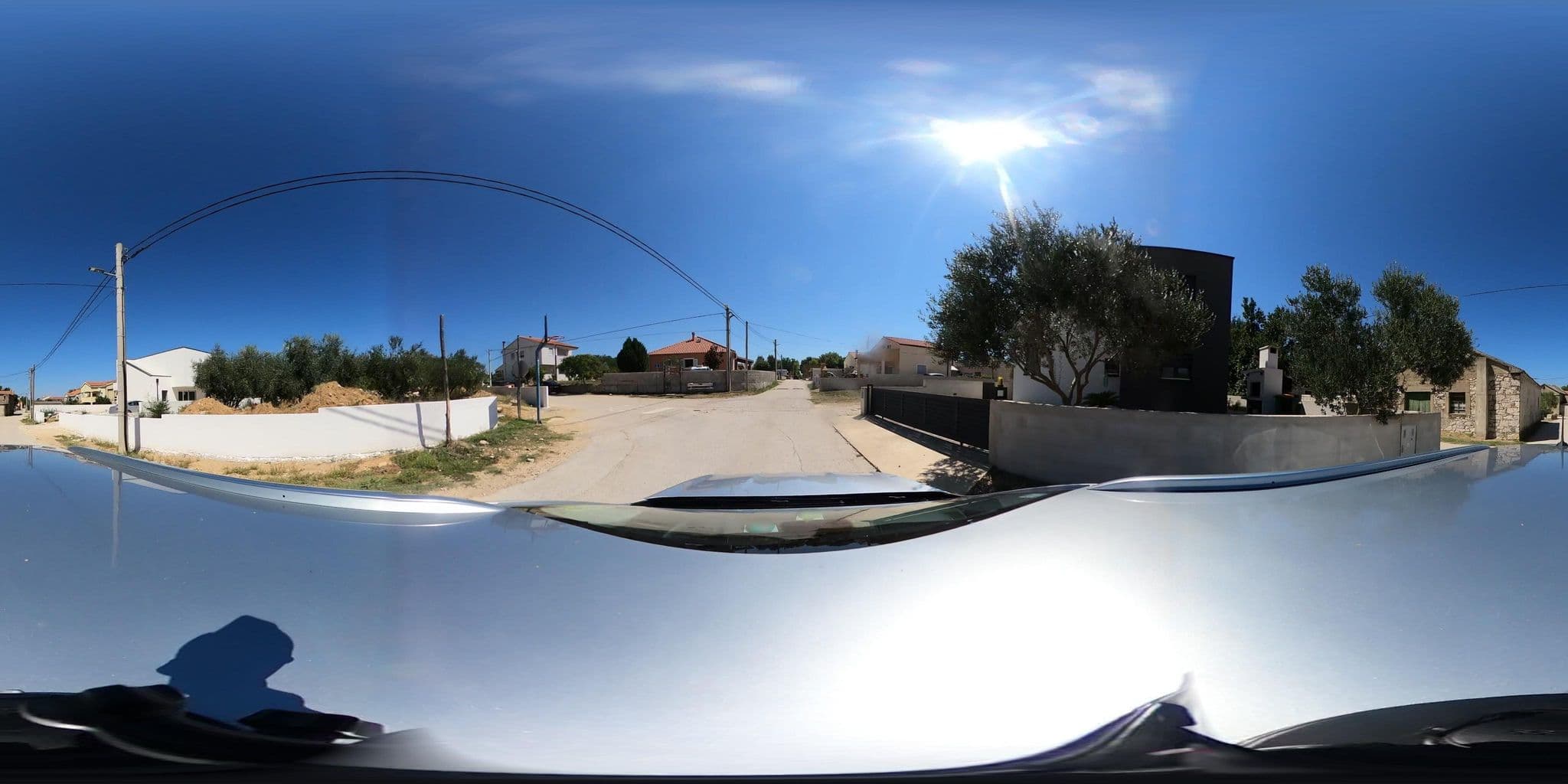 Street view near Nelly Apartments, Nin — © Hajdinjak_Ivan (CC BY-SA · Mapillary)