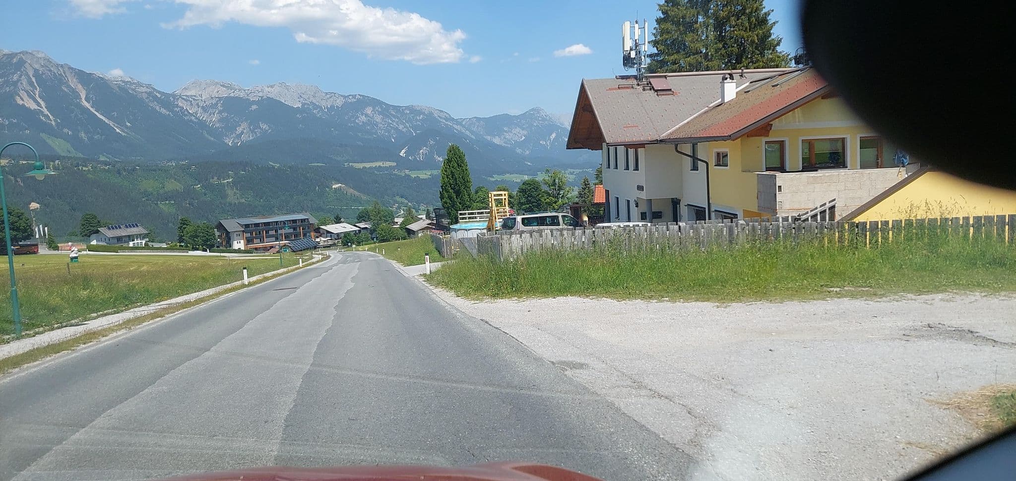 Street view near Haus Lossie, Schladming