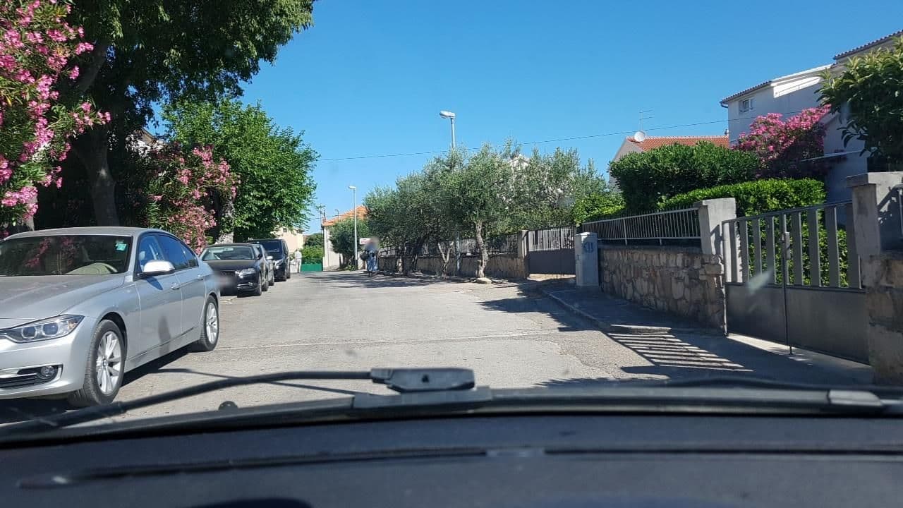 Street view near Apartment Spadina, Vodice — © mik007 (CC BY-SA · Mapillary)