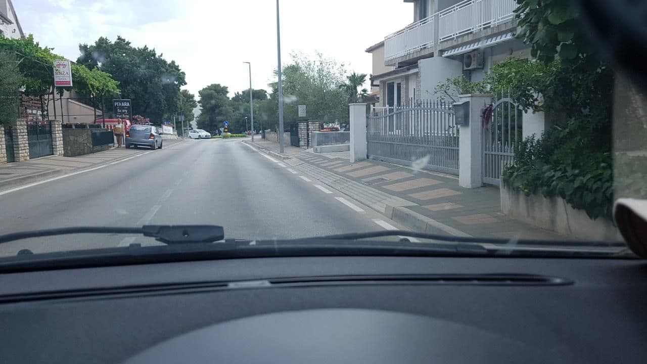 Street view near Villa Nara, Vodice — © mik007 (CC BY-SA · Mapillary)