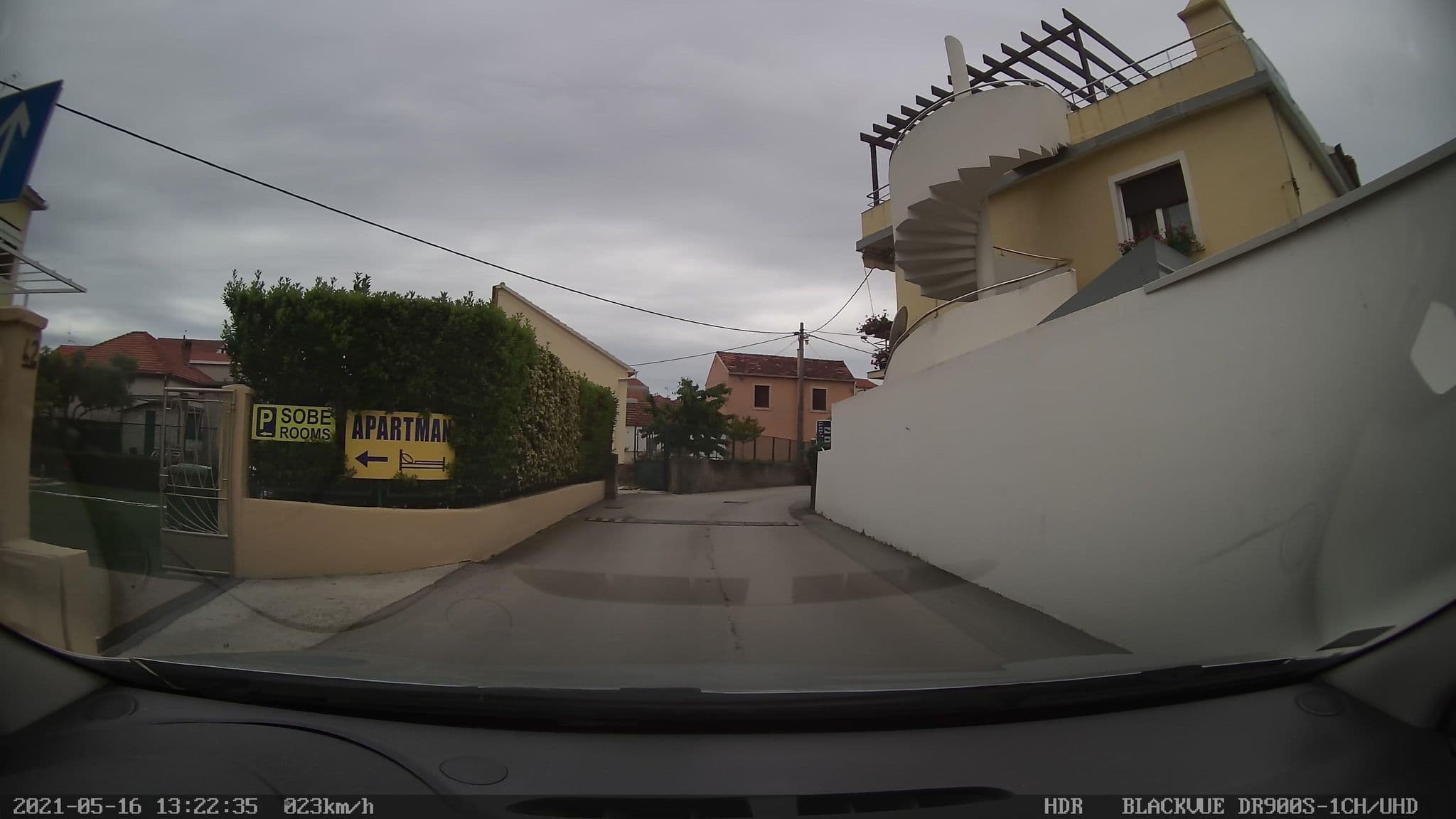 Street view near Apartments Nec, Zadar — © brackone (CC BY-SA · Mapillary)