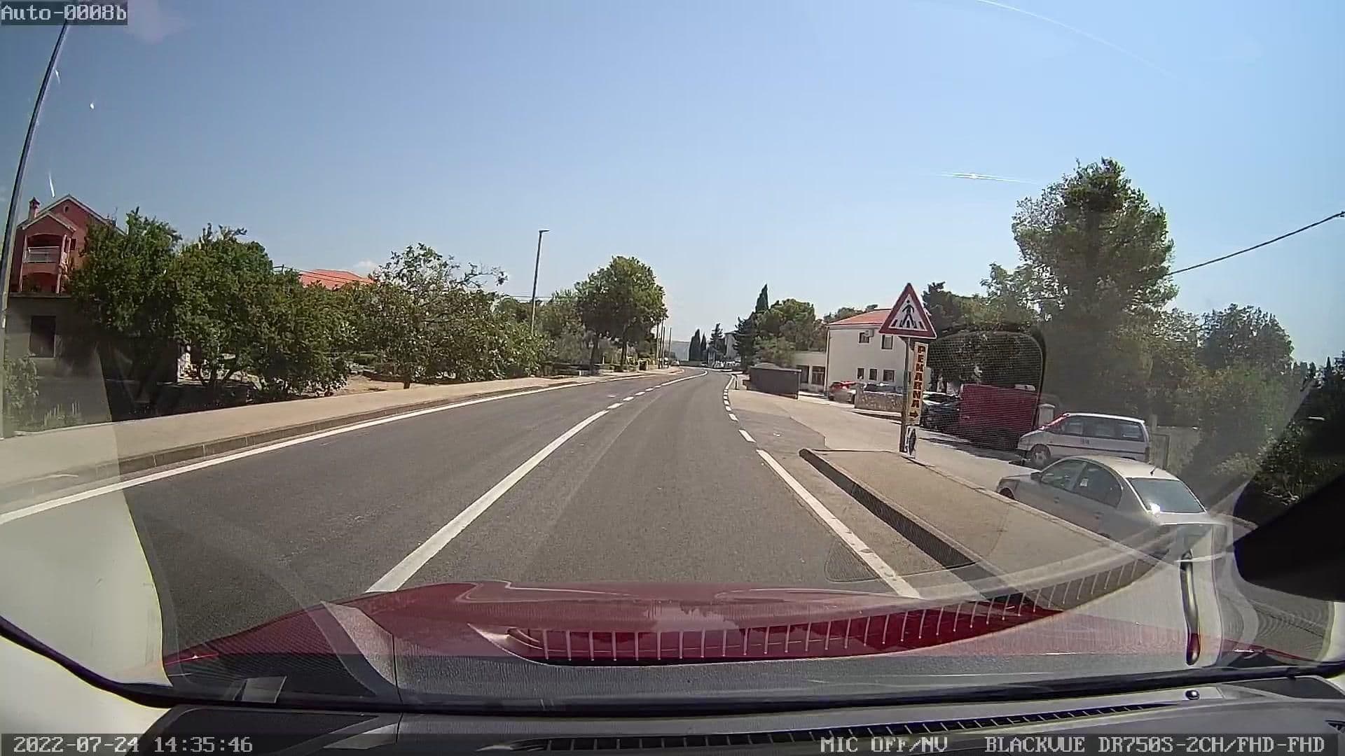 Street view near hotel barba, Posedarje — © rdnnk (CC BY-SA · Mapillary)