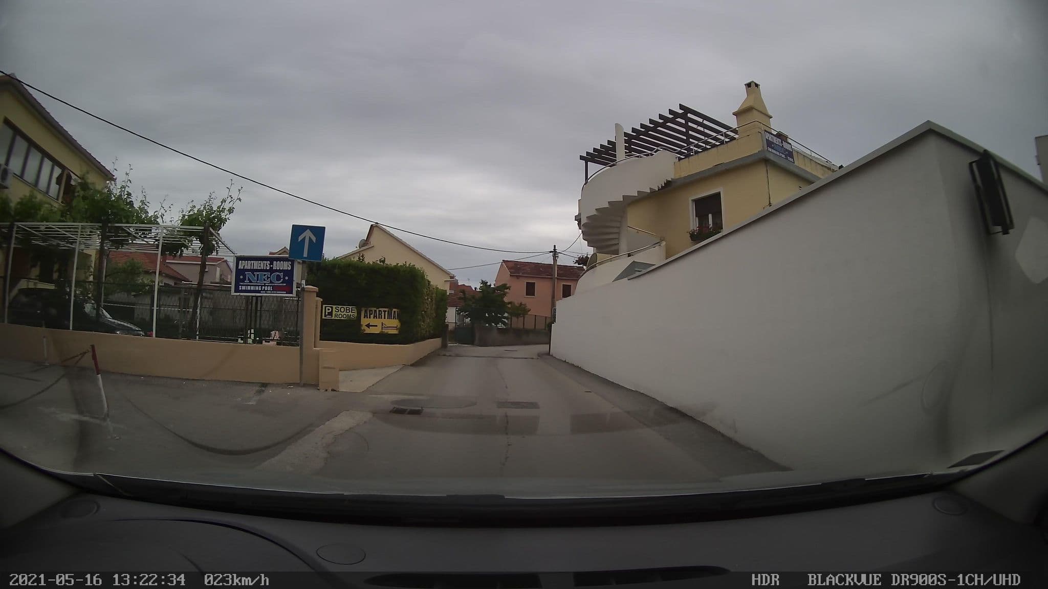 Street view near Studio Dino, Zadar — © brackone (CC BY-SA · Mapillary)