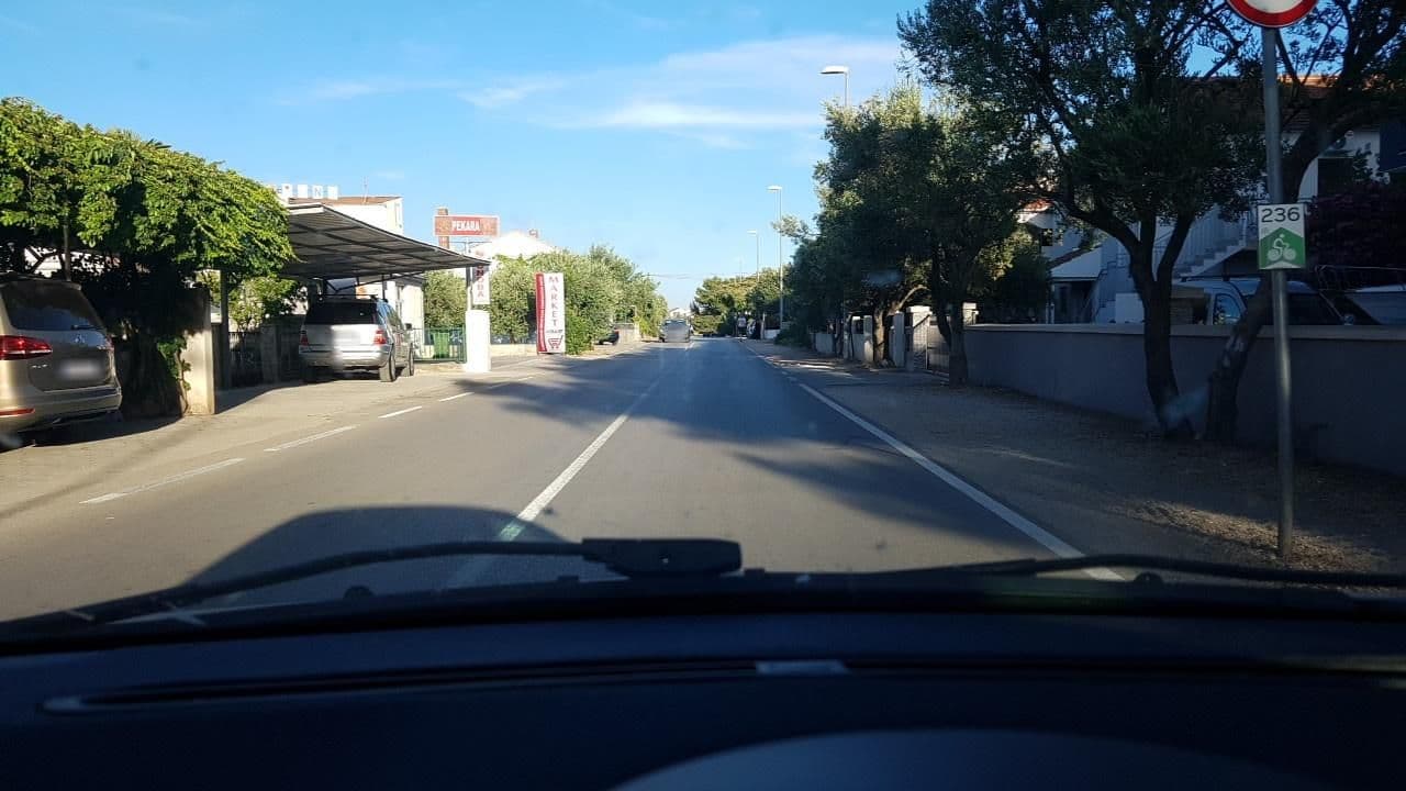 Street view near Apartments Nikolas, Vodice — © mik007 (CC BY-SA · Mapillary)
