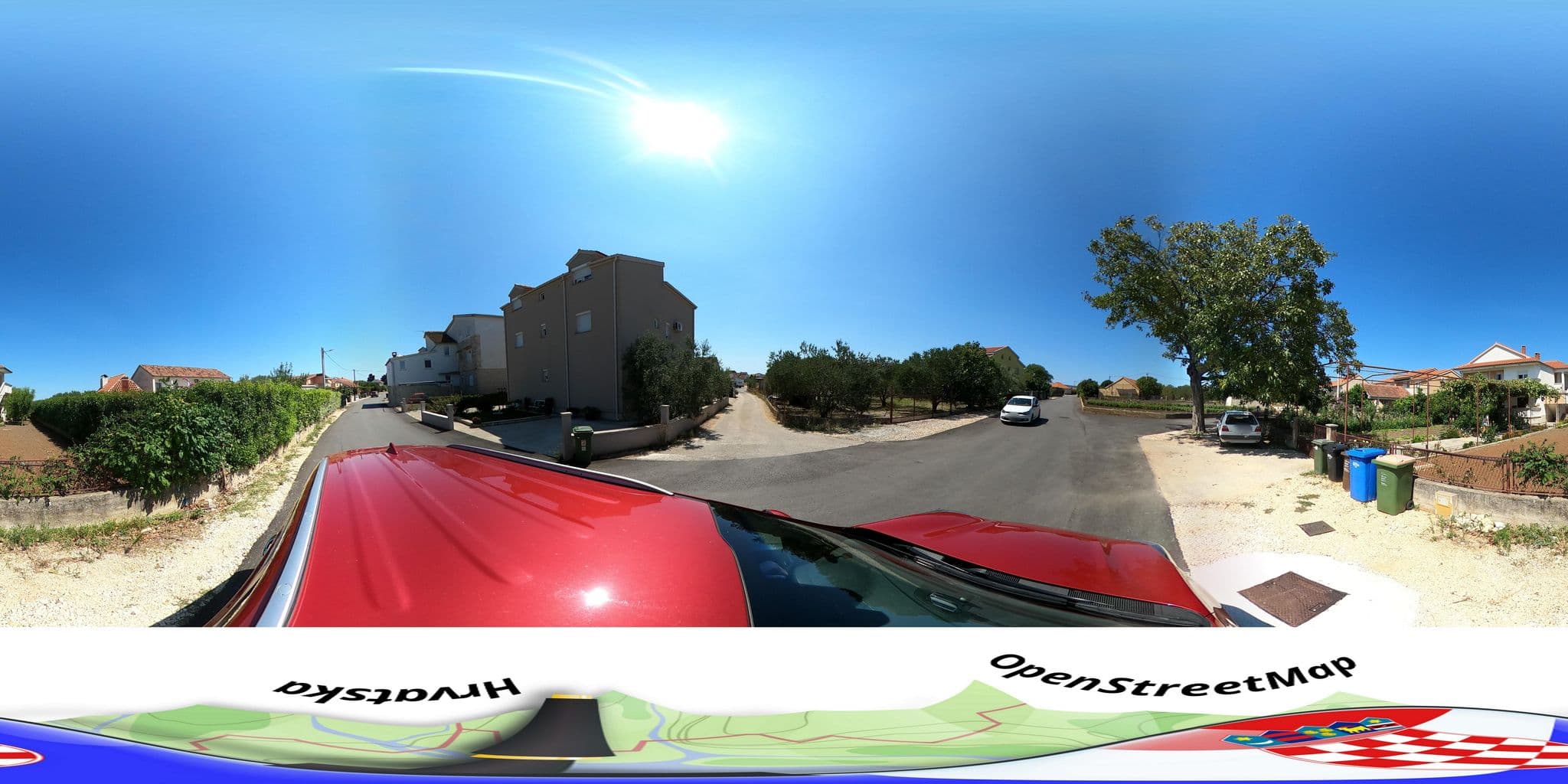 Street view near Apartmani Brko Biograd, Biograd na Moru — © hbogner (CC BY-SA · Mapillary)