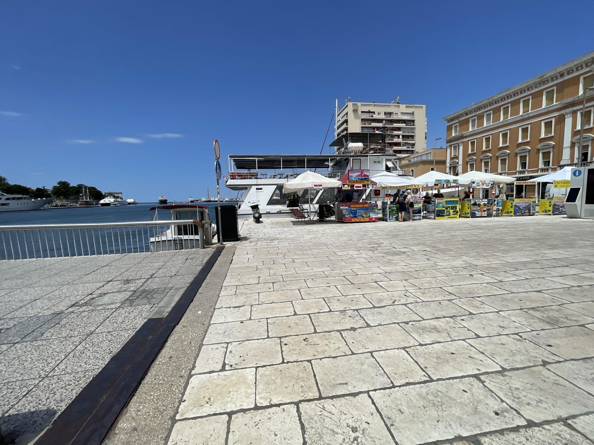 Street view near Summertime Apartments, Zadar — © filipb (CC BY-SA · Mapillary)