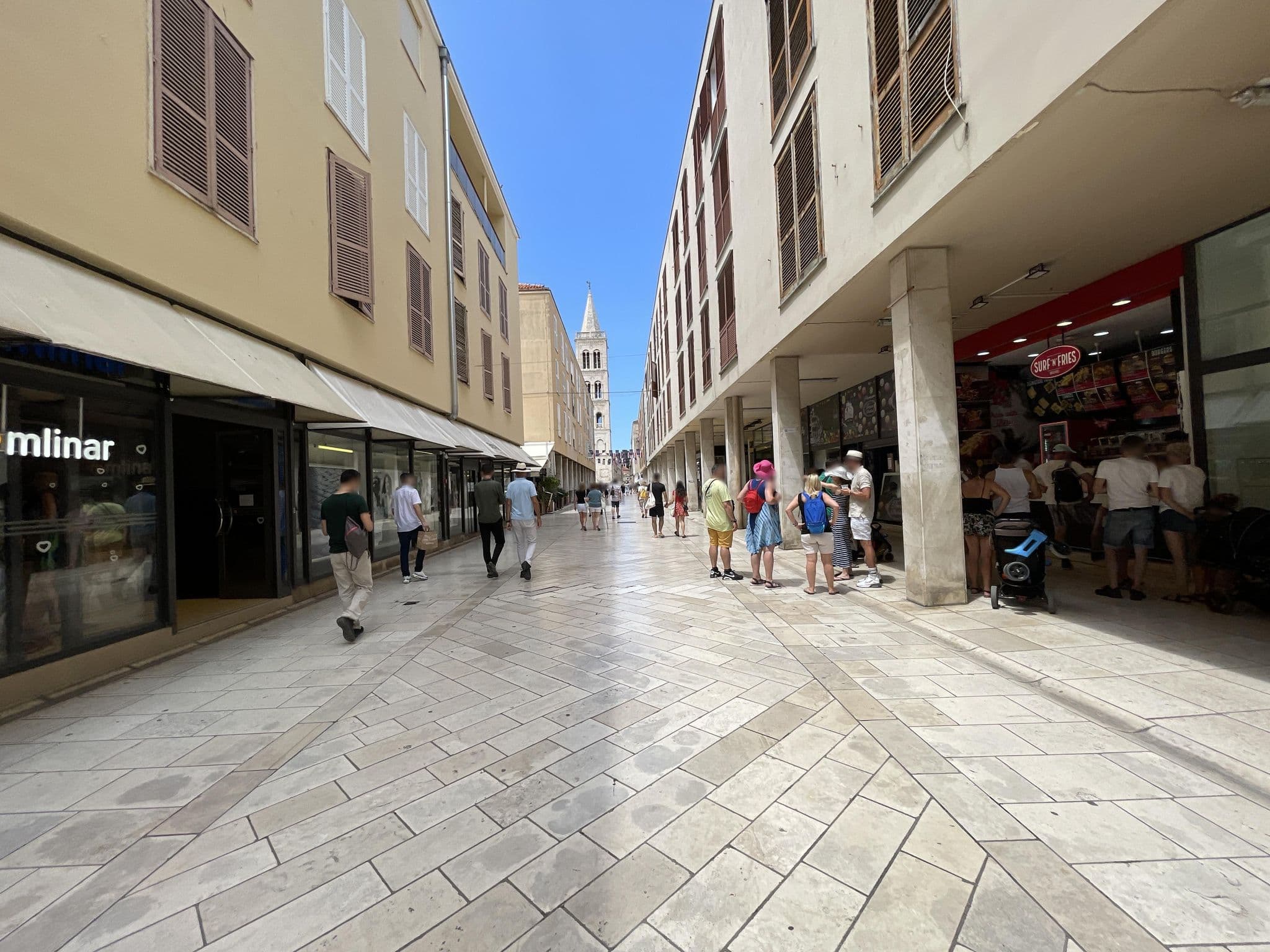 Street view near Apartments Santa Lucia Exclusive, Zadar — © filipb (CC BY-SA · Mapillary)