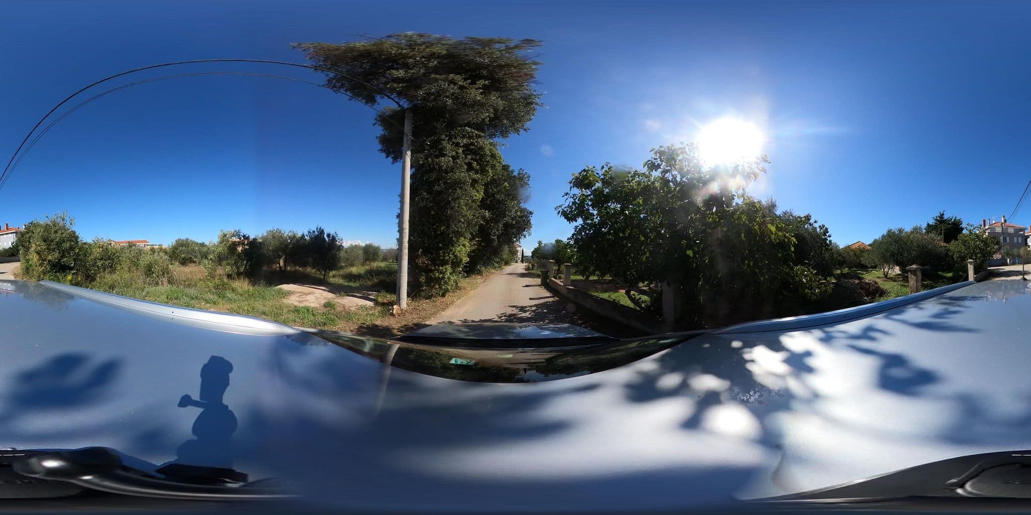 Street view near Apartments by the sea Tkon, Pasman - 8218, Biograd na Moru — © Hajdinjak_Ivan (CC BY-SA · Mapillary)