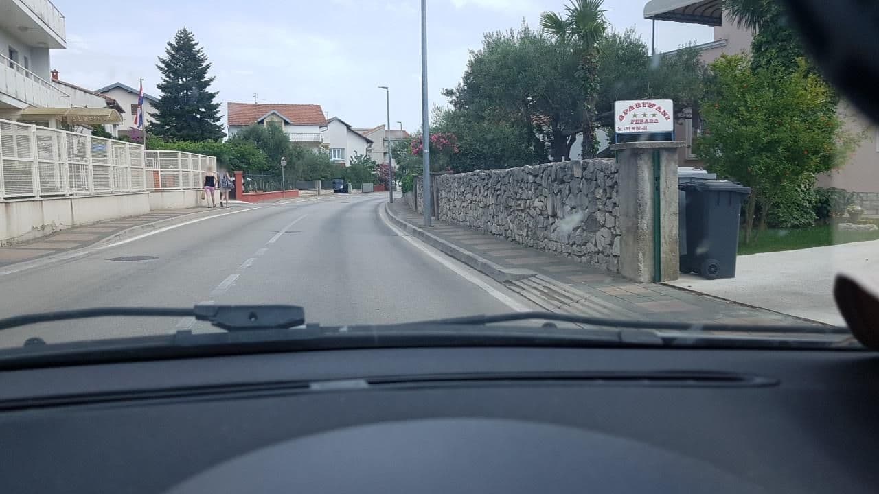 Street view near Apartments Ferara, Vodice — © mik007 (CC BY-SA · Mapillary)