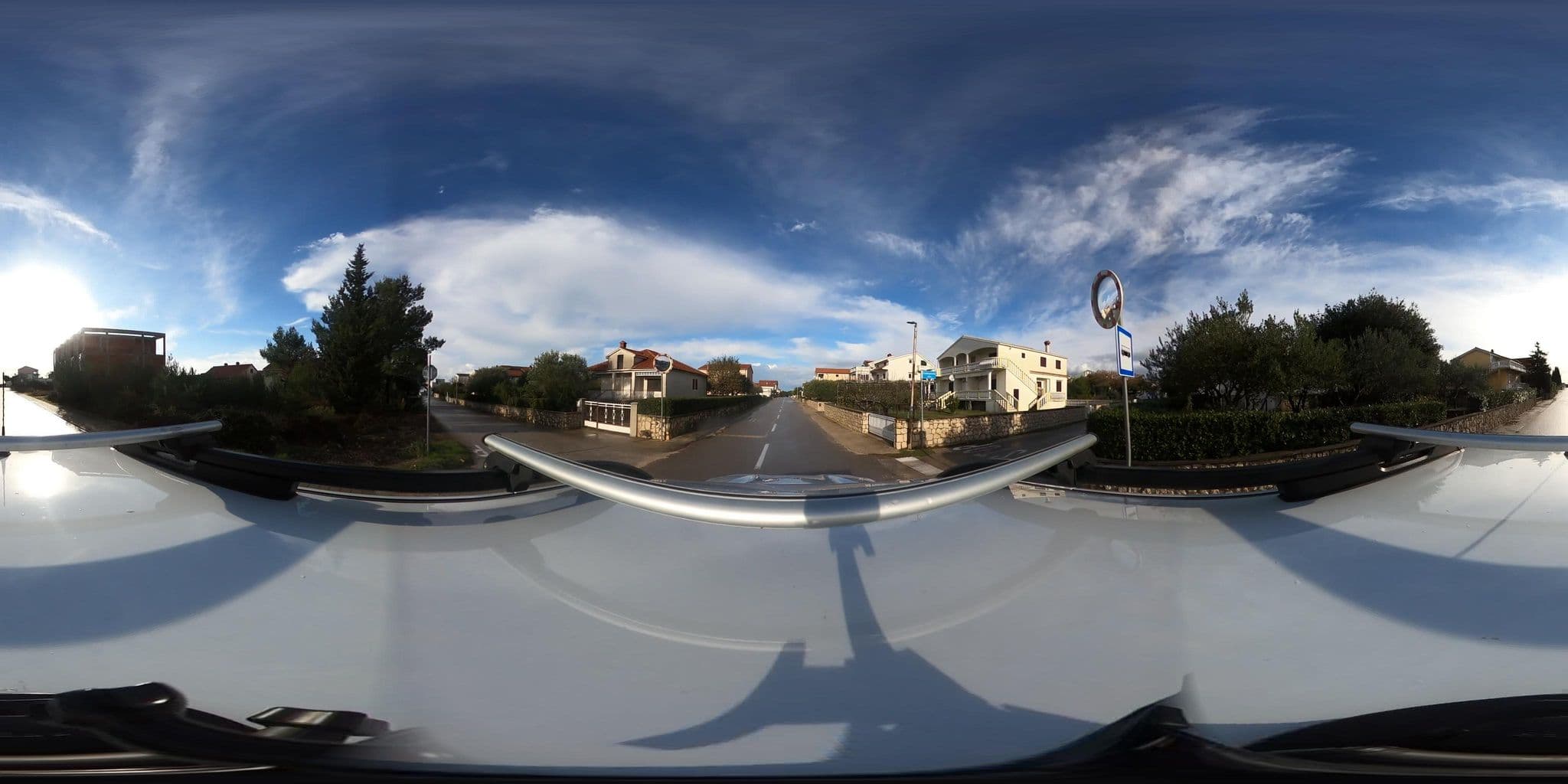 Street view near Villa Santa Barbara, Vrsi — © Tim1 (CC BY-SA · Mapillary)
