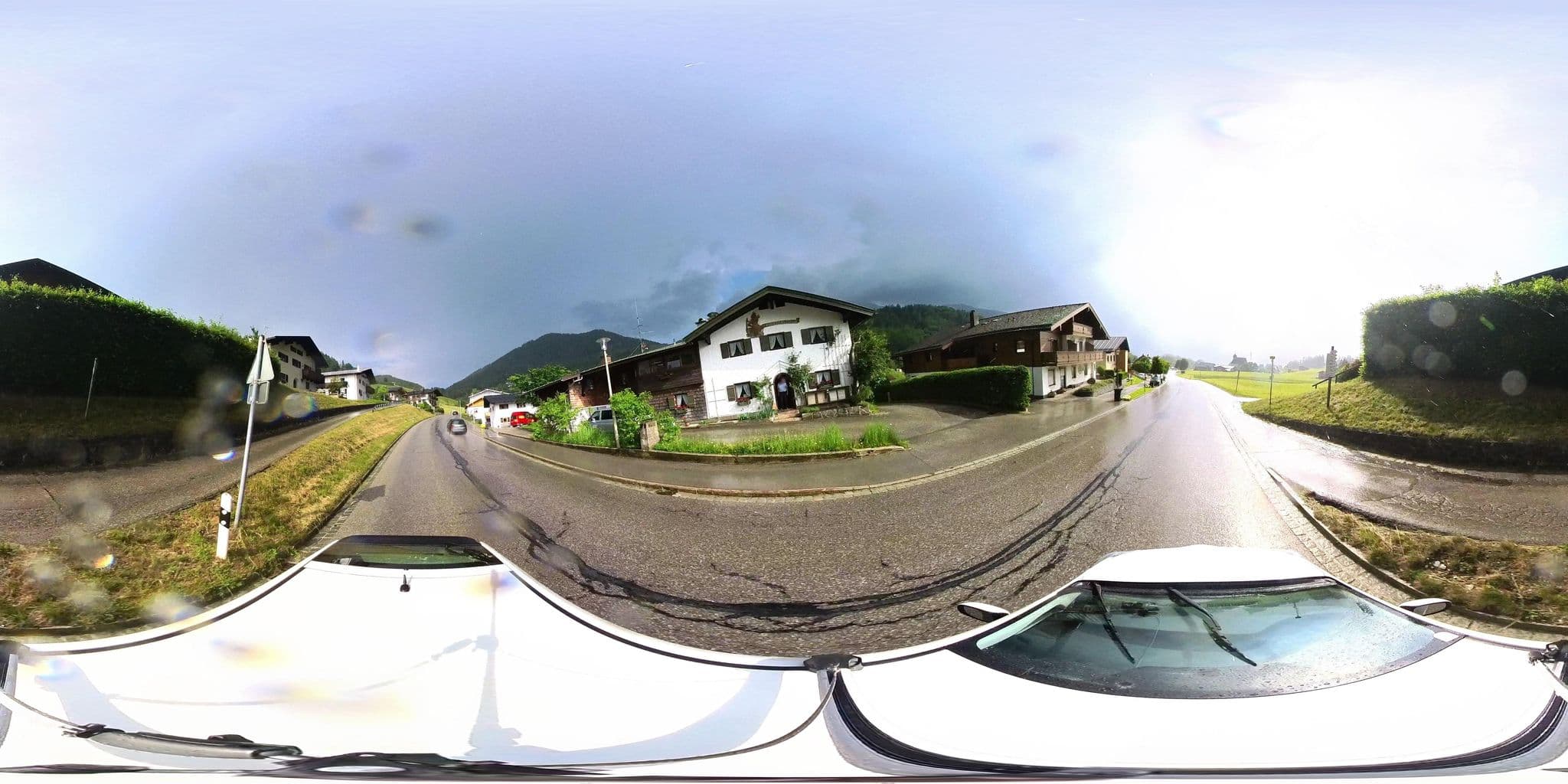 Street view near Alpenraum Ferienwohnungen, Hallein — © osmplus_org (CC BY-SA · Mapillary)
