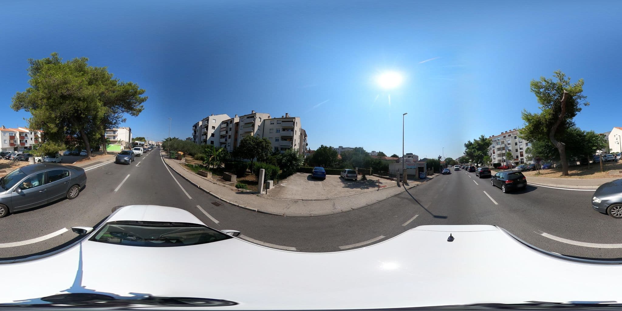 Street view near Apartments Zadarland, Zadar — © vst (CC BY-SA · Mapillary)