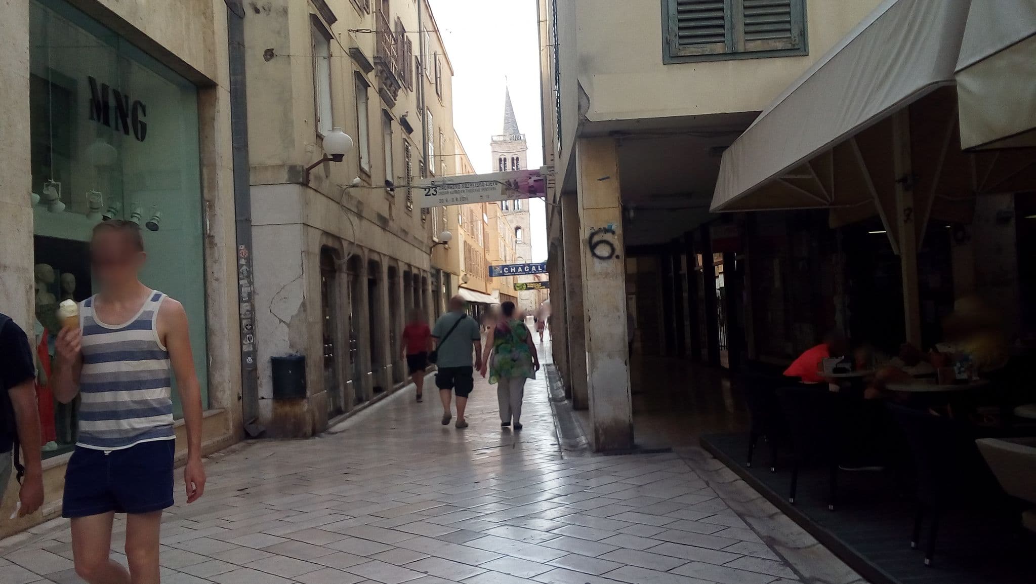 Street view near Nautical Rooms, Zadar — © karthoo (CC BY-SA · Mapillary)