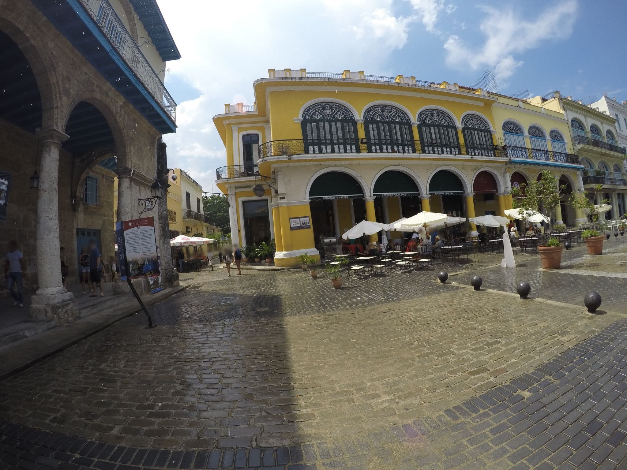 Street view near Hostal Muralla, La Habana Vieja — © ccossio (CC BY-SA · Mapillary)